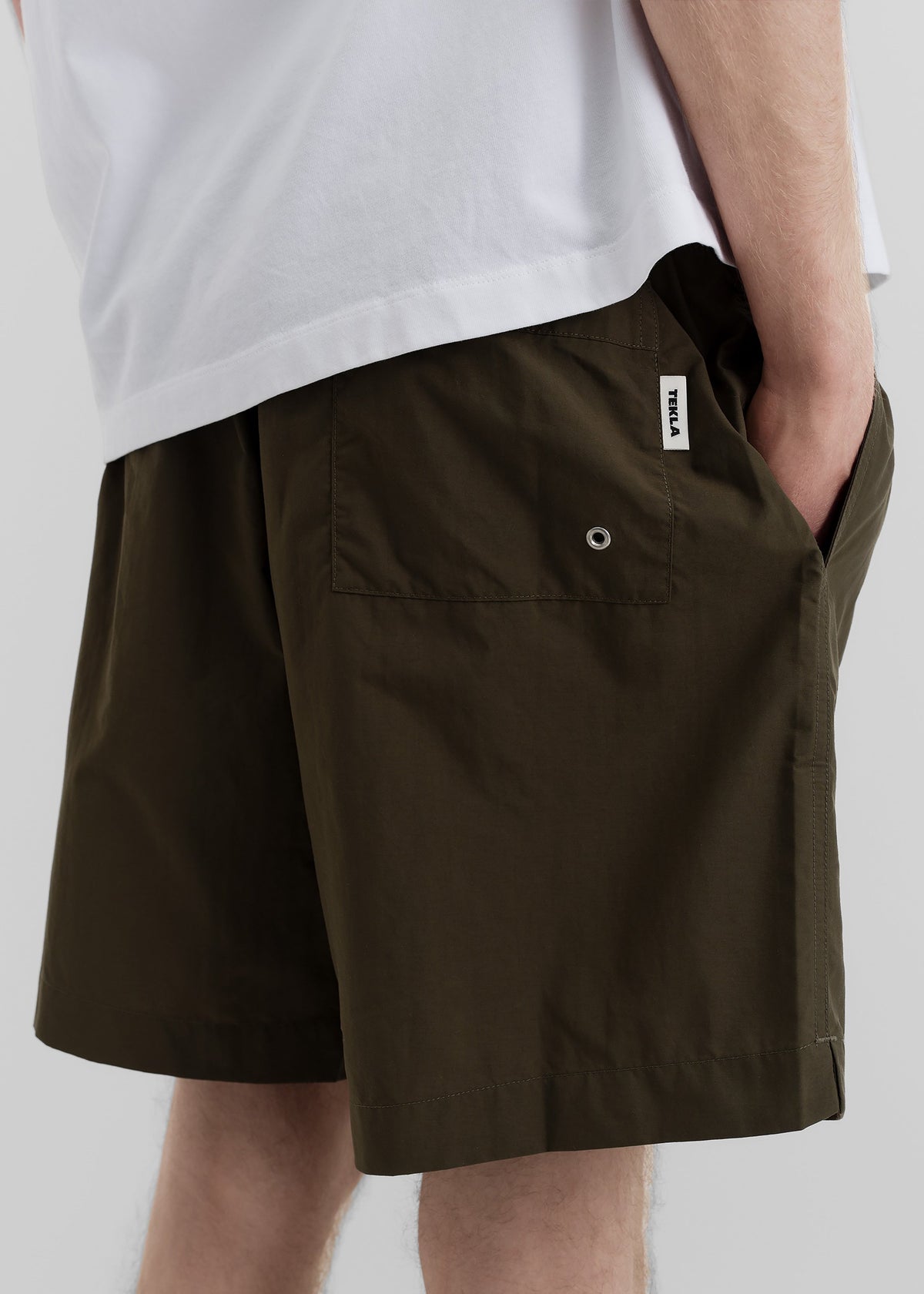 Tekla Swim Shorts - Olive - 3