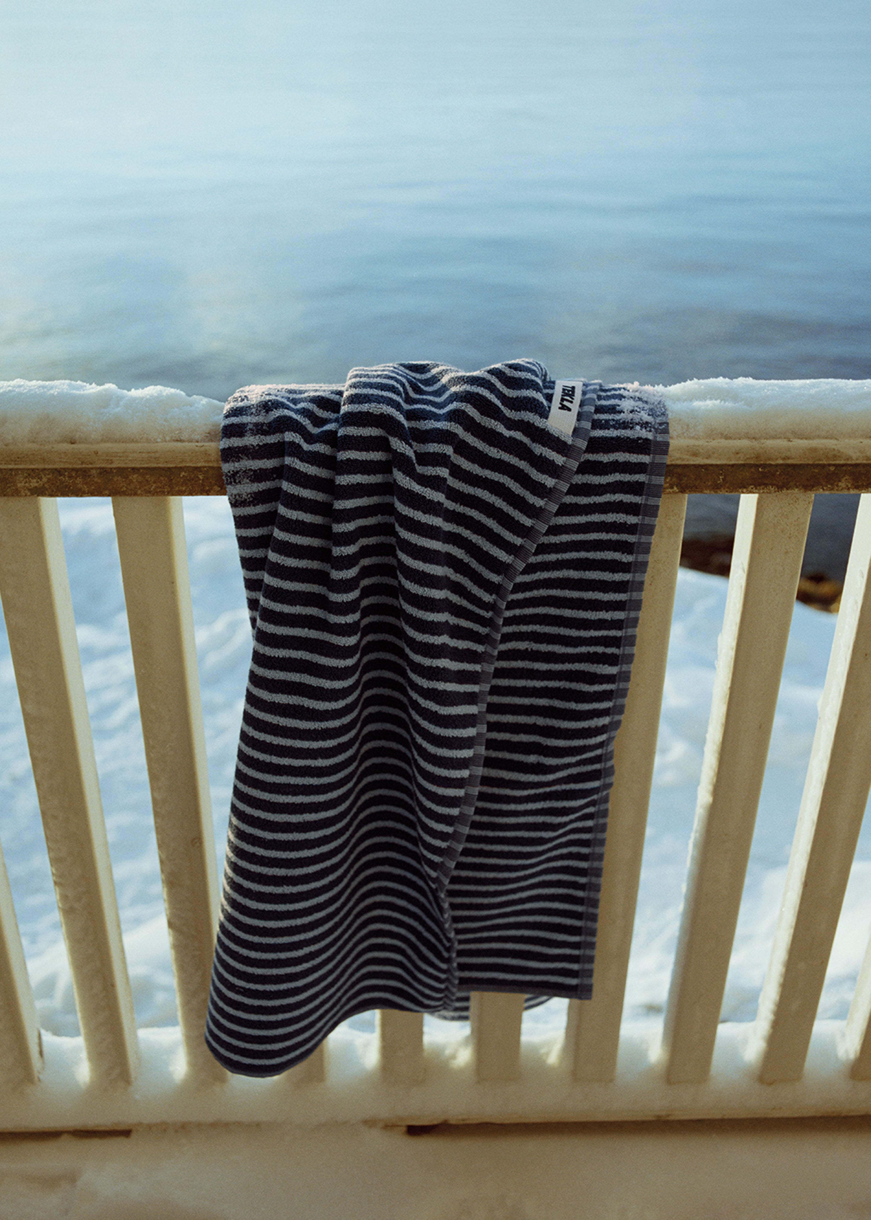 Tekla Towel - River Stripes - 3
