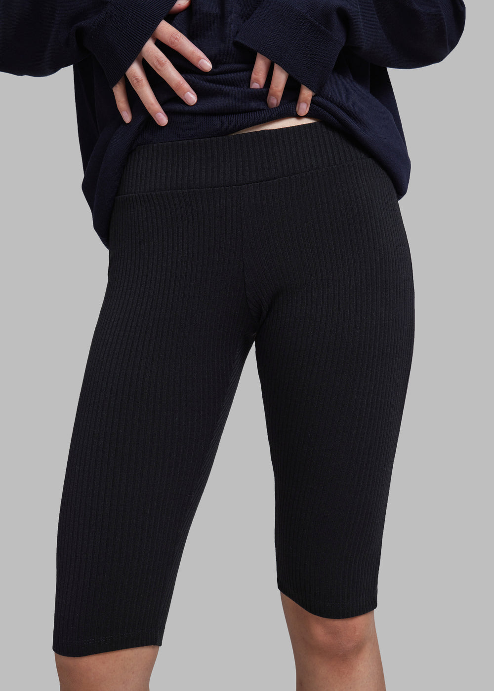 Terrie Biker Shorts - Black - 1