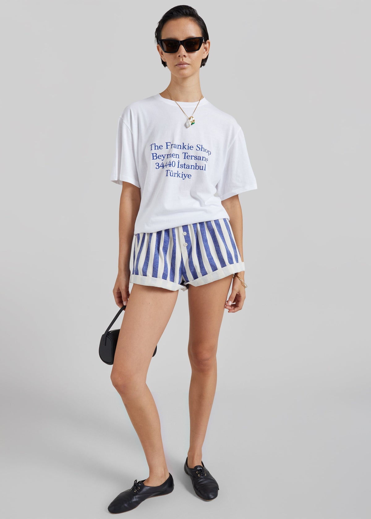 TFS Beymen T-Shirt - White/Blue - 3