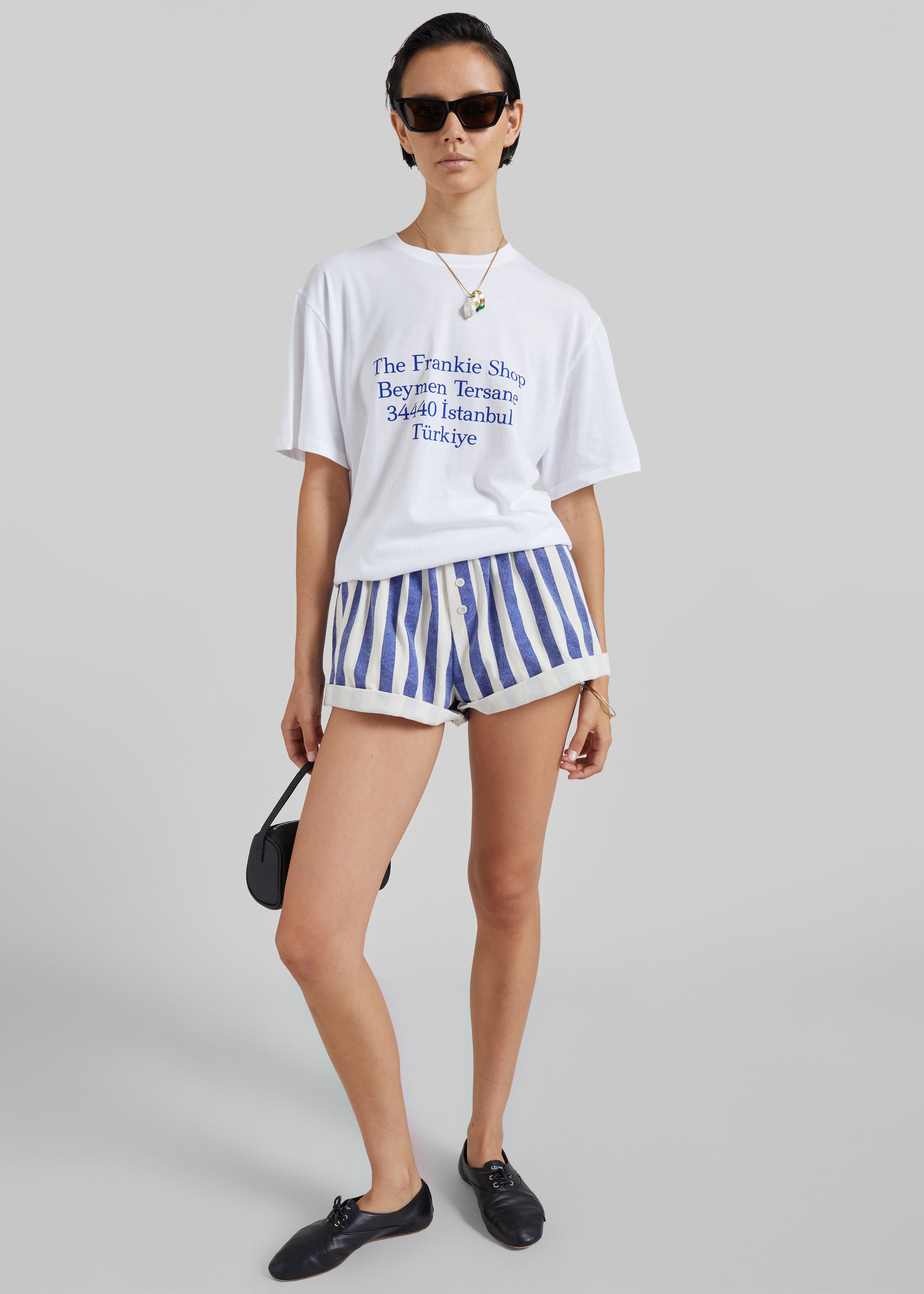 TFS Beymen T-Shirt - White/Blue - 3