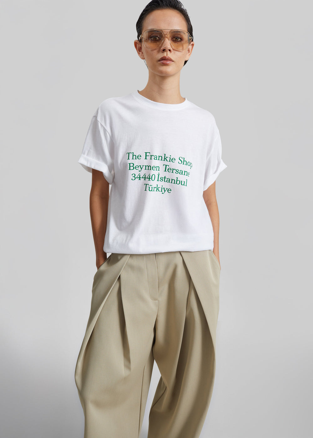 TFS Beymen T-Shirt - White/Green