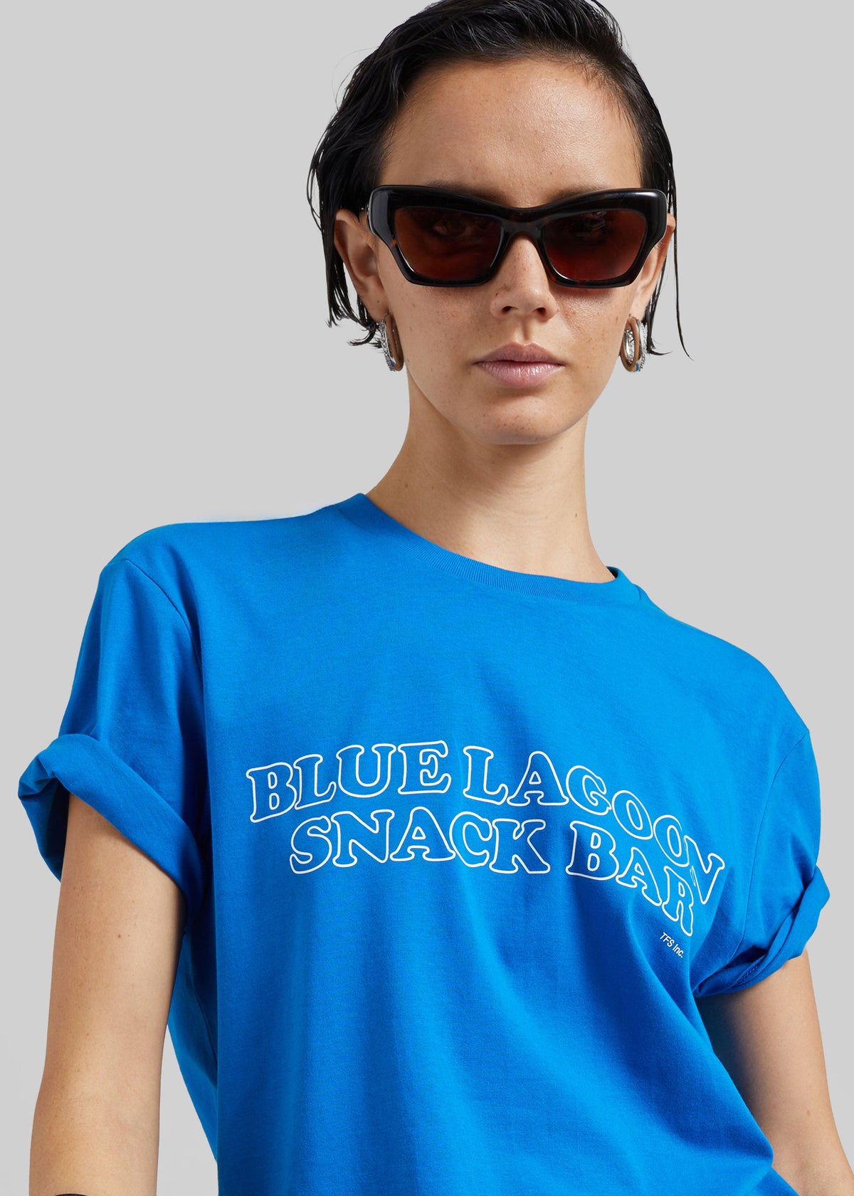 TFS Blue Lagoon Snack Bar T-Shirt - Blue Mix - 2