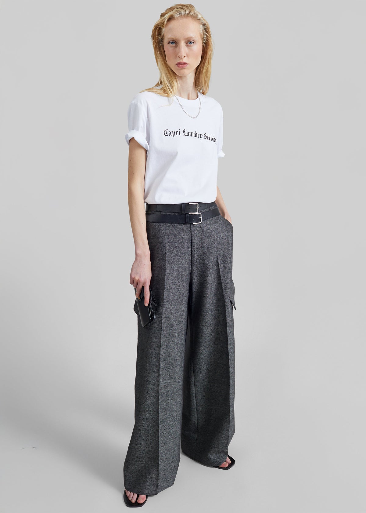 TFS Capri Laundry Service T-Shirt - White/Black - 4