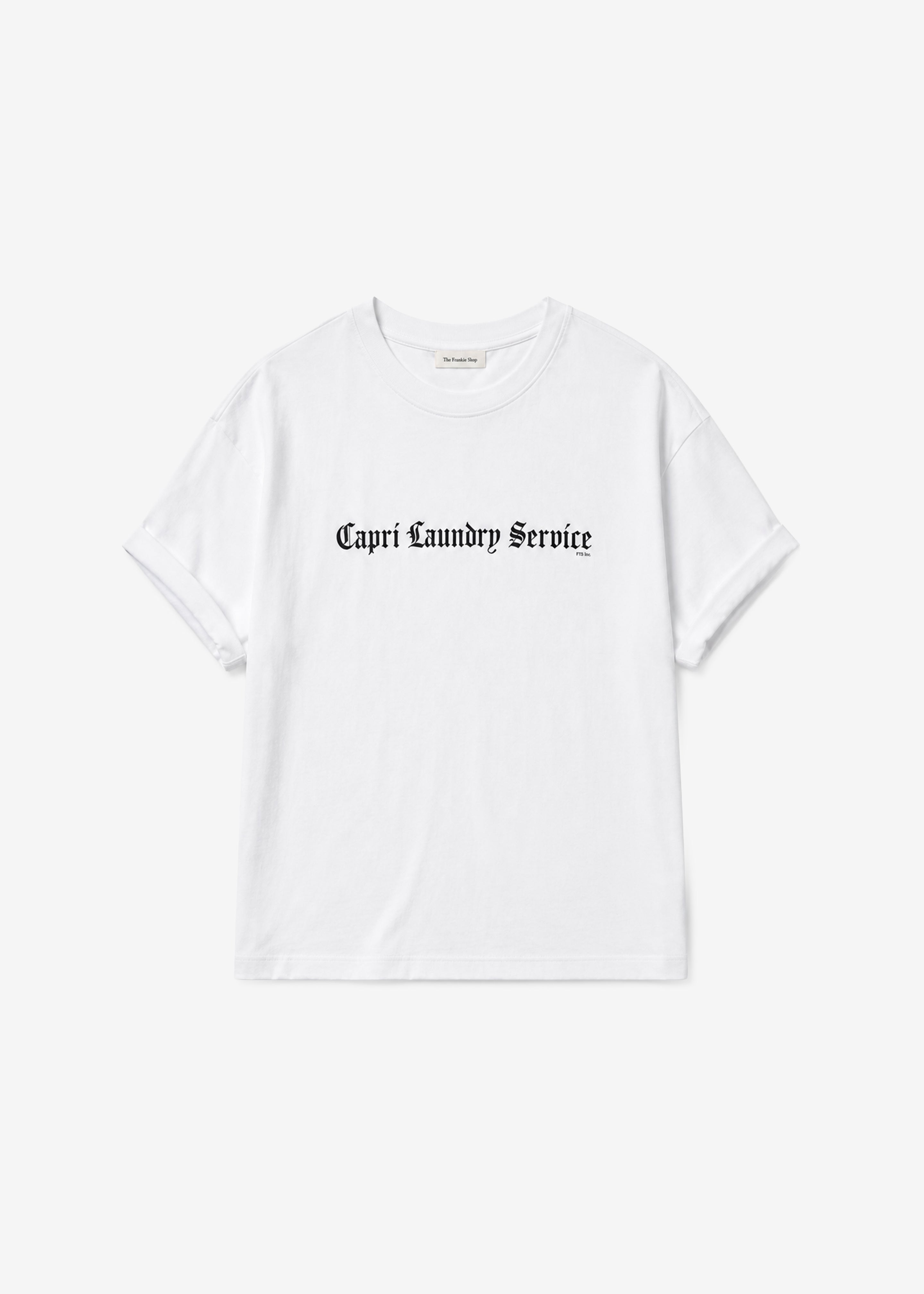 TFS Capri Laundry Service T-Shirt - White/Black - 10