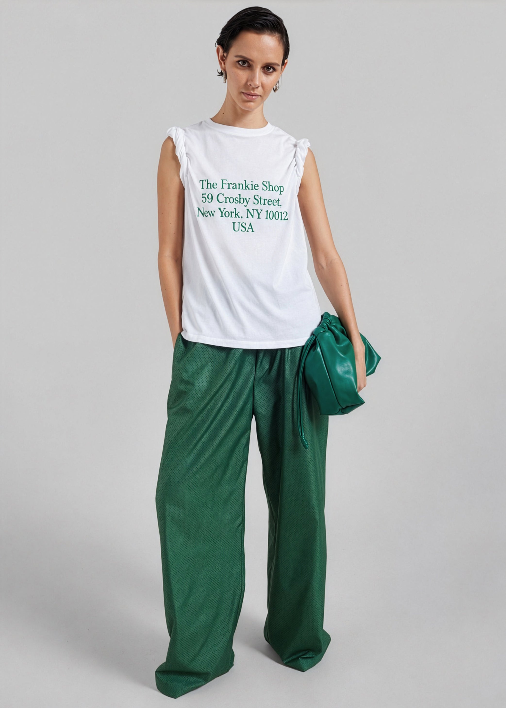 Shop the look image for TFS Crosby T-Shirt - White/Green