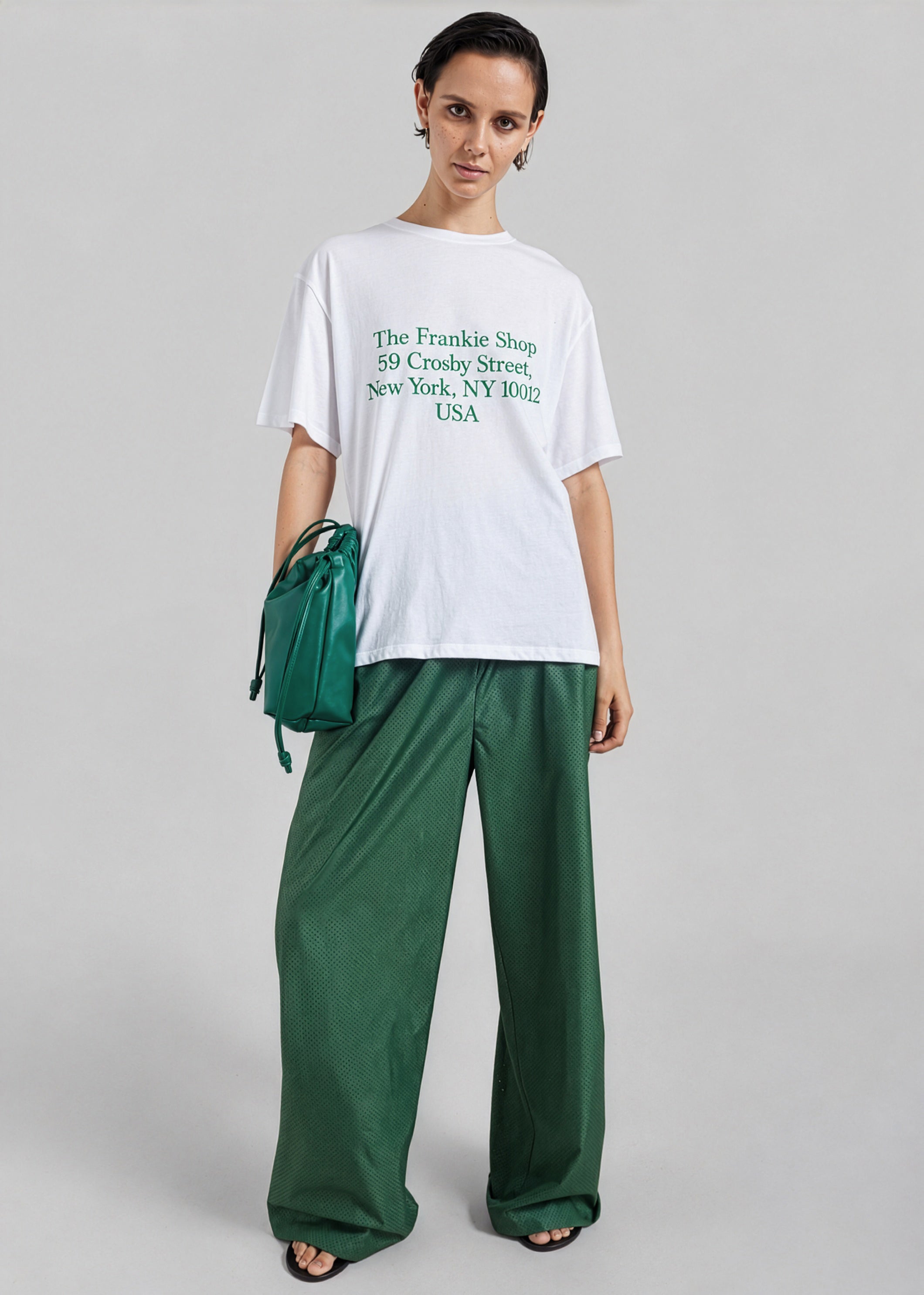 TFS Crosby T-Shirt - White/Green - 2