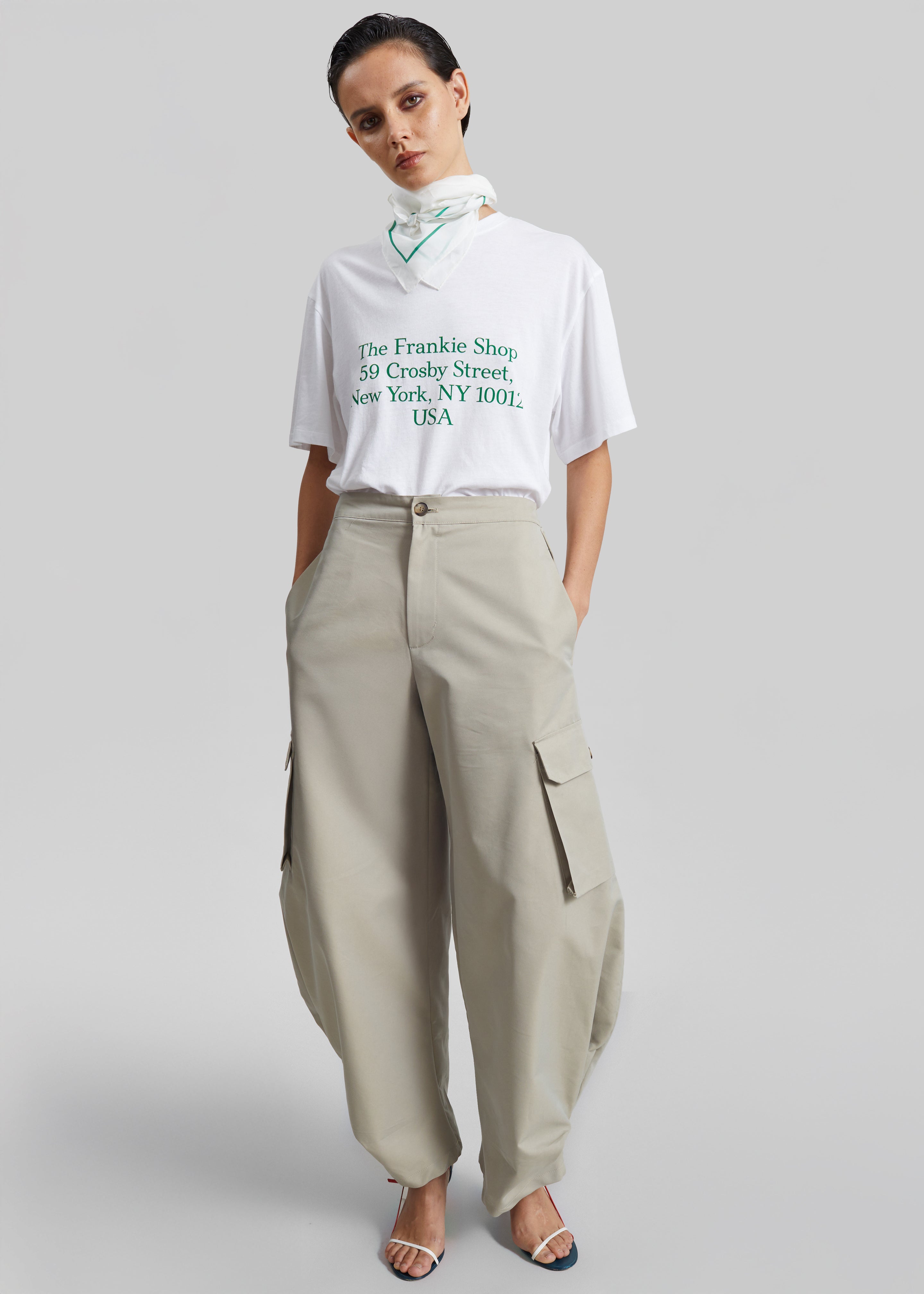 TFS Crosby T-Shirt - White/Green - 2