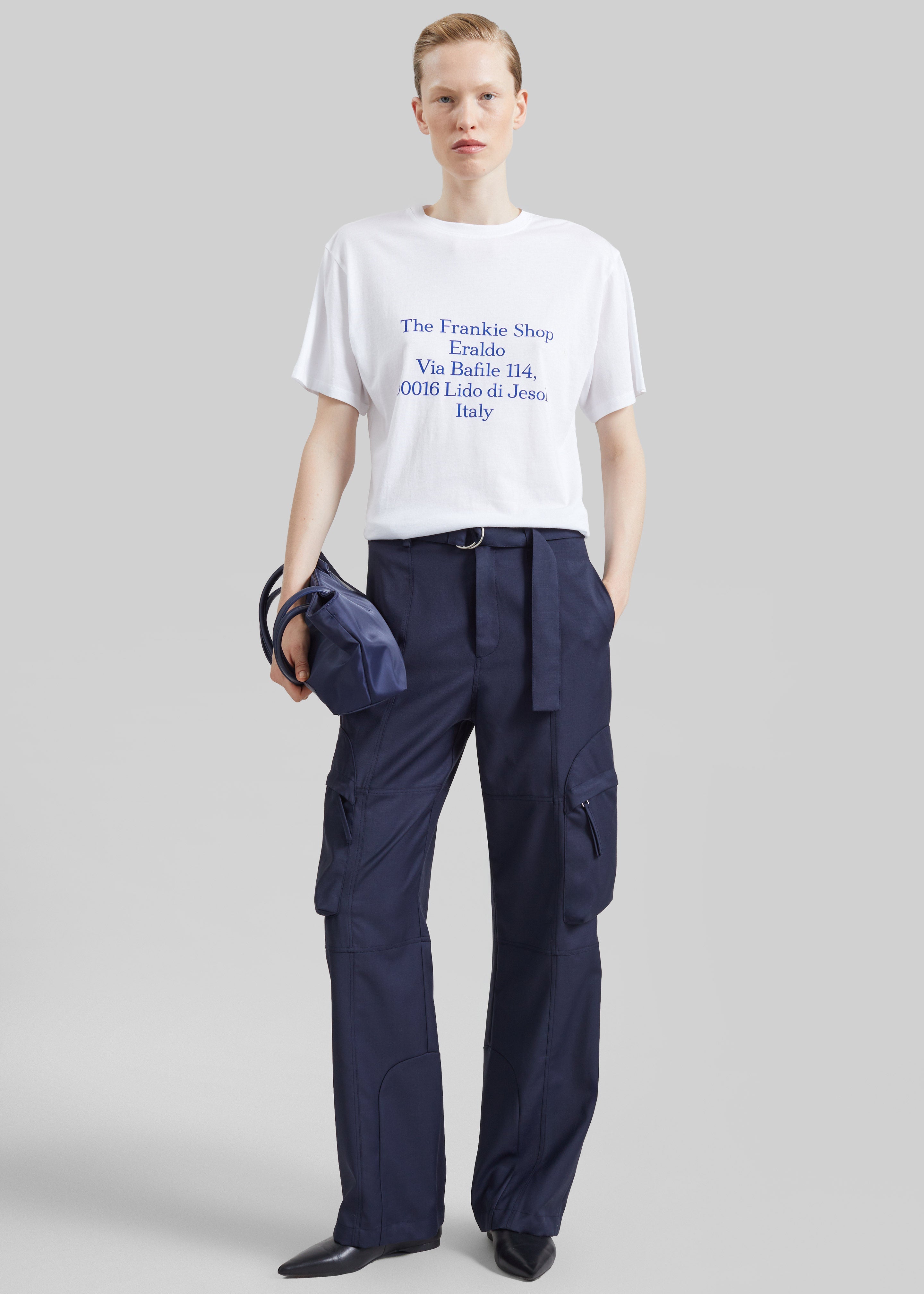 TFS Eraldo T-Shirt - White/Blue - 3
