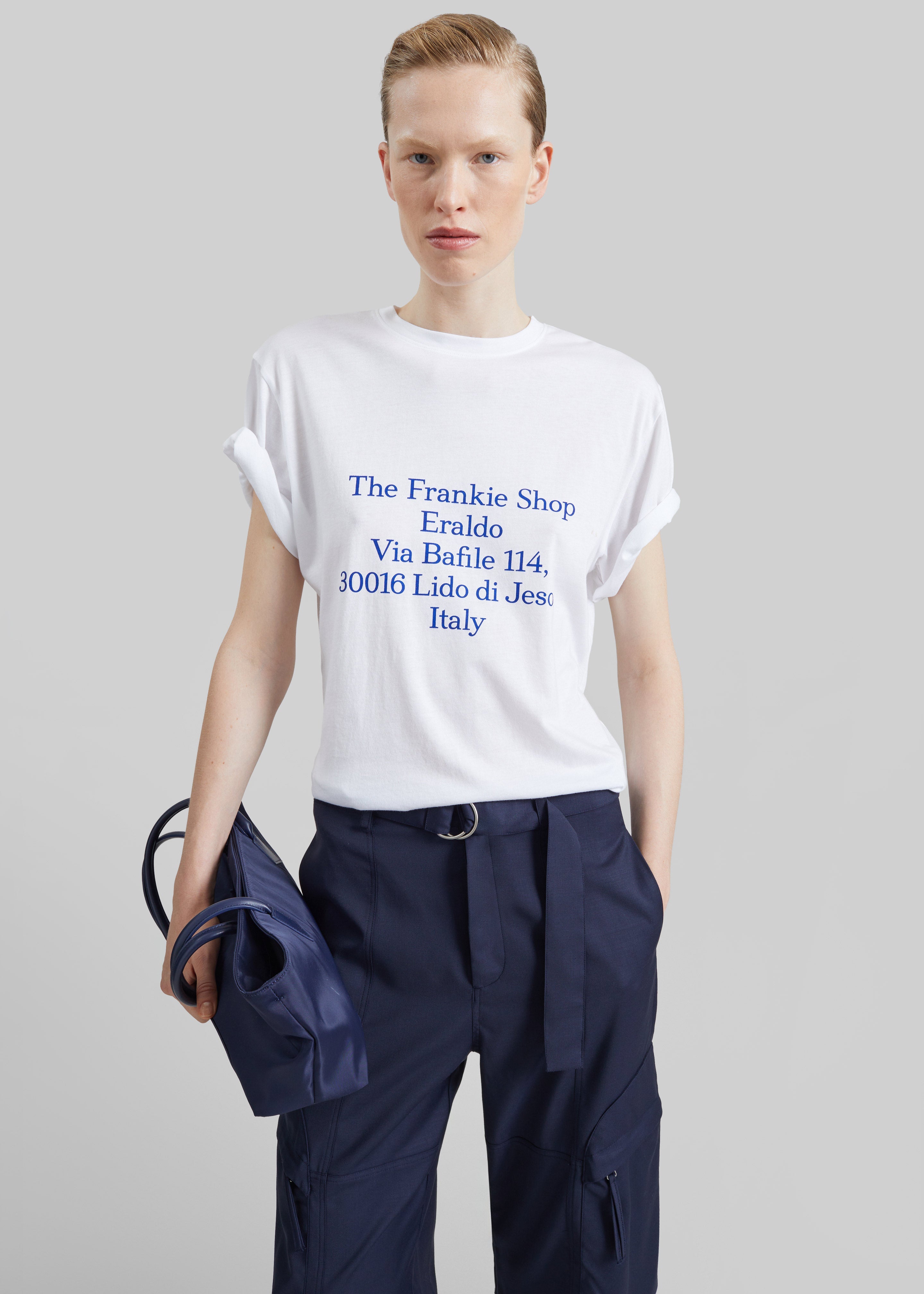 TFS Eraldo T-Shirt - White/Blue - 1