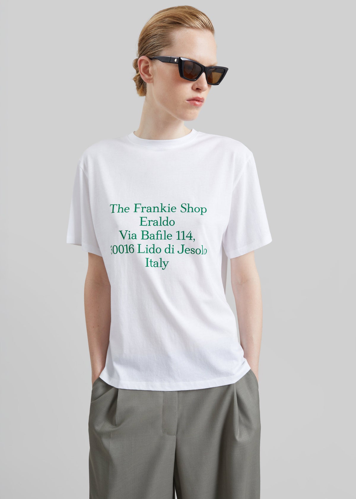 TFS Eraldo T-Shirt - White/Green - 3
