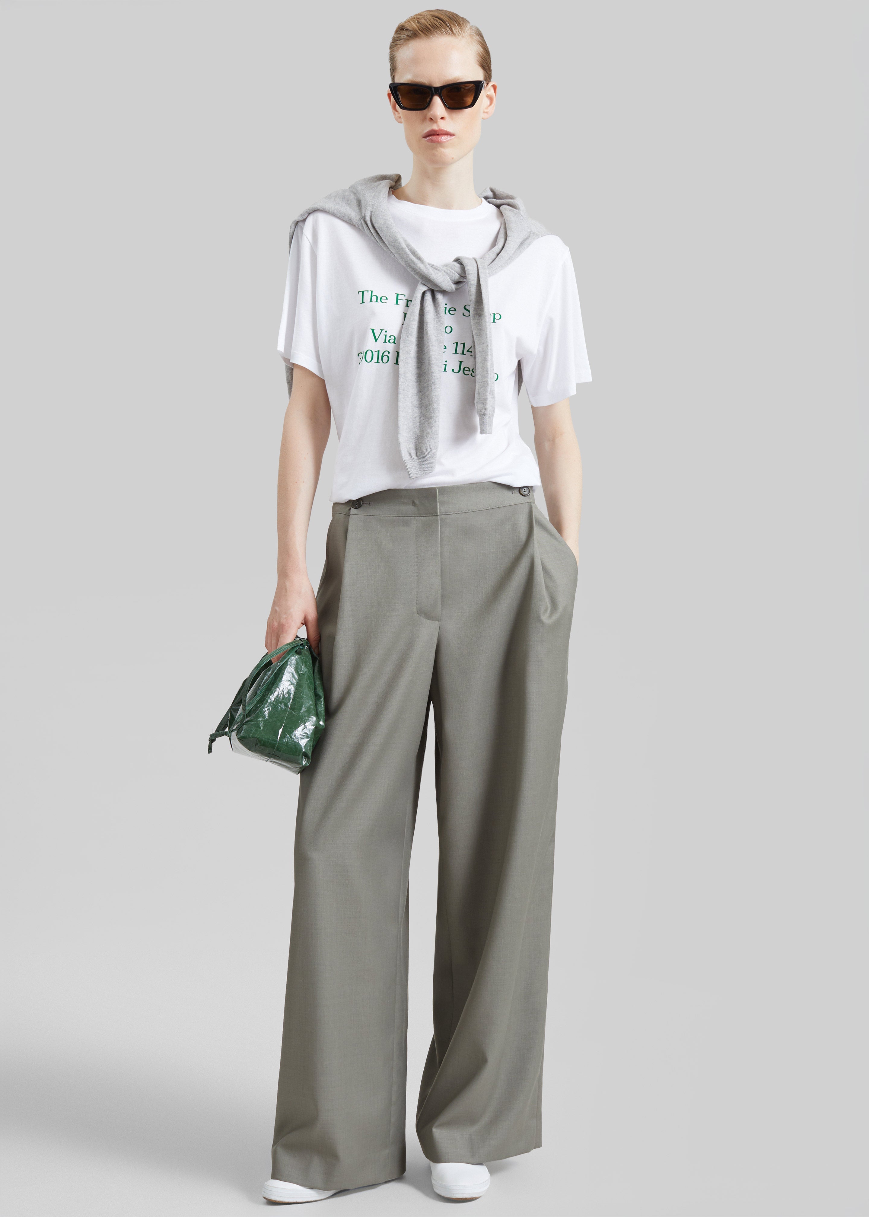 TFS Eraldo T-Shirt - White/Green - 4