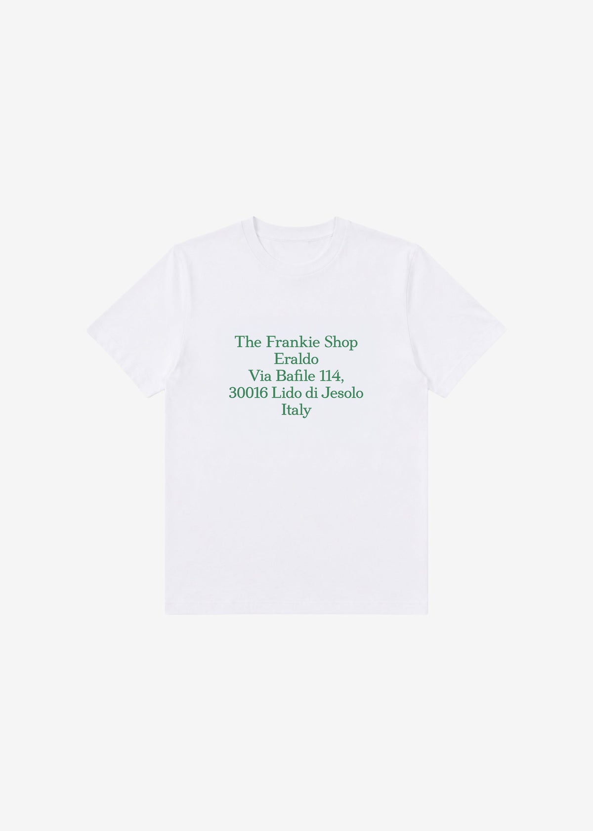 TFS Eraldo T-Shirt - White/Green - 6