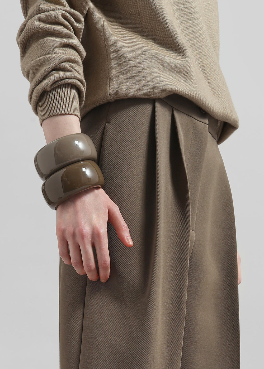 TFS Glossy Bangle - Mocha - 1