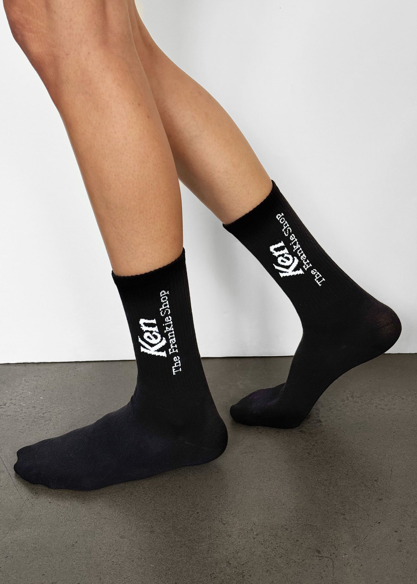 TFS Ken Ribbed Socks x Barbie™ - Black - 1