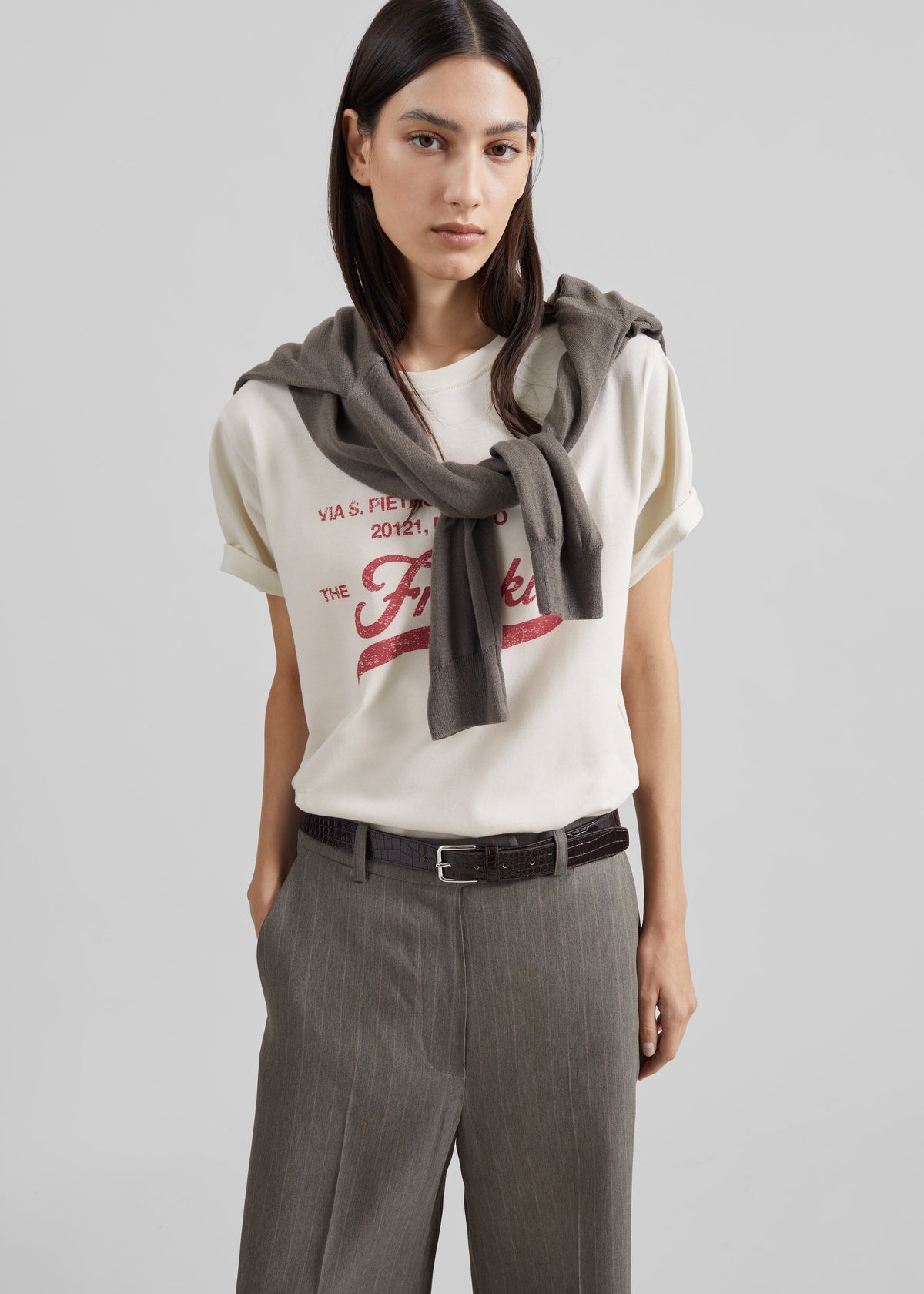 T-shirt TFS Milano - Beige