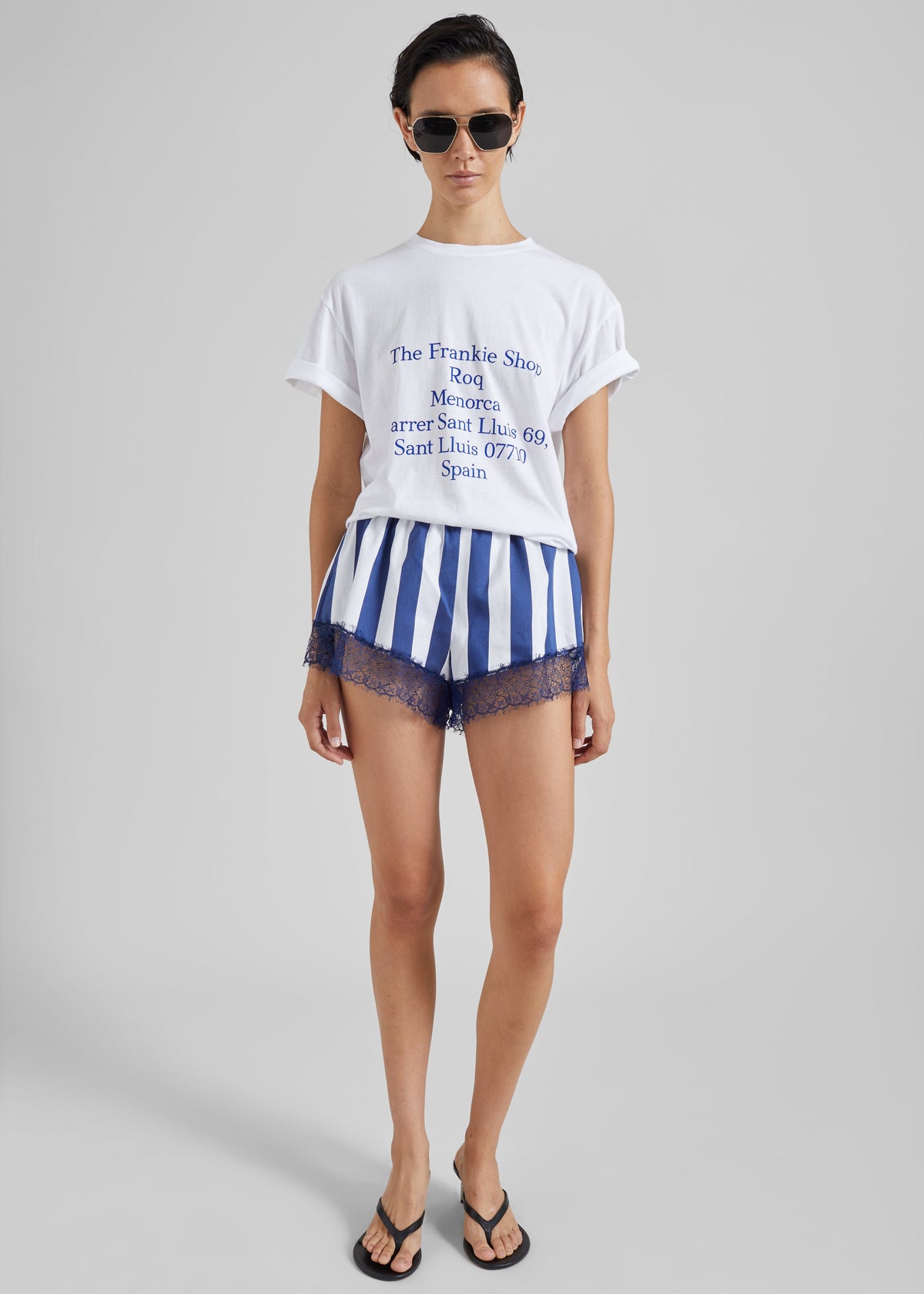 TFS Roq T-Shirt - White/Blue - 4