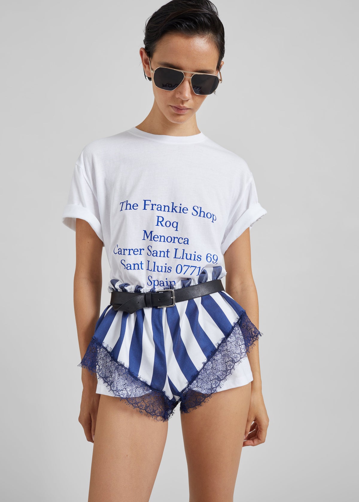TFS Roq T-Shirt - White/Blue - 3