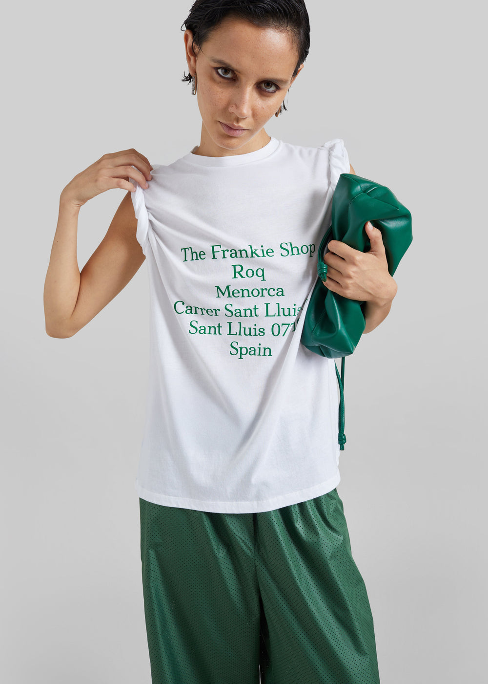 TFS Roq T-Shirt - White/Green