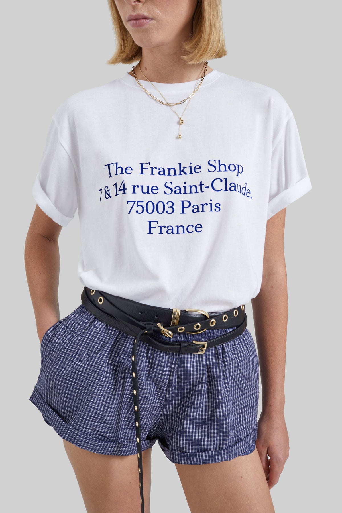 Tfs Saint-Claude T-Shirt - White/Blue - 3
