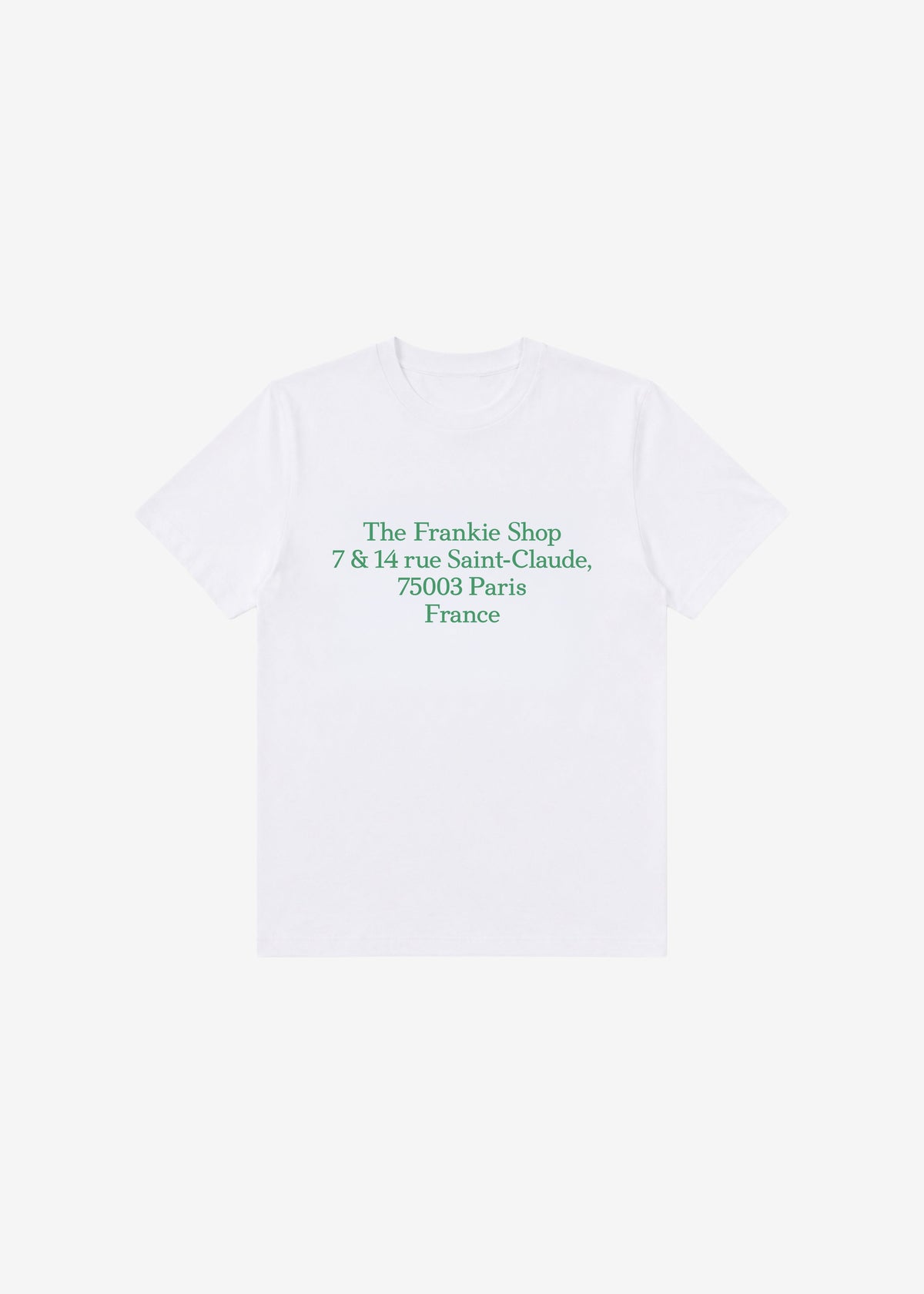 TFS Saint-Claude T-Shirt - White/Green - 6