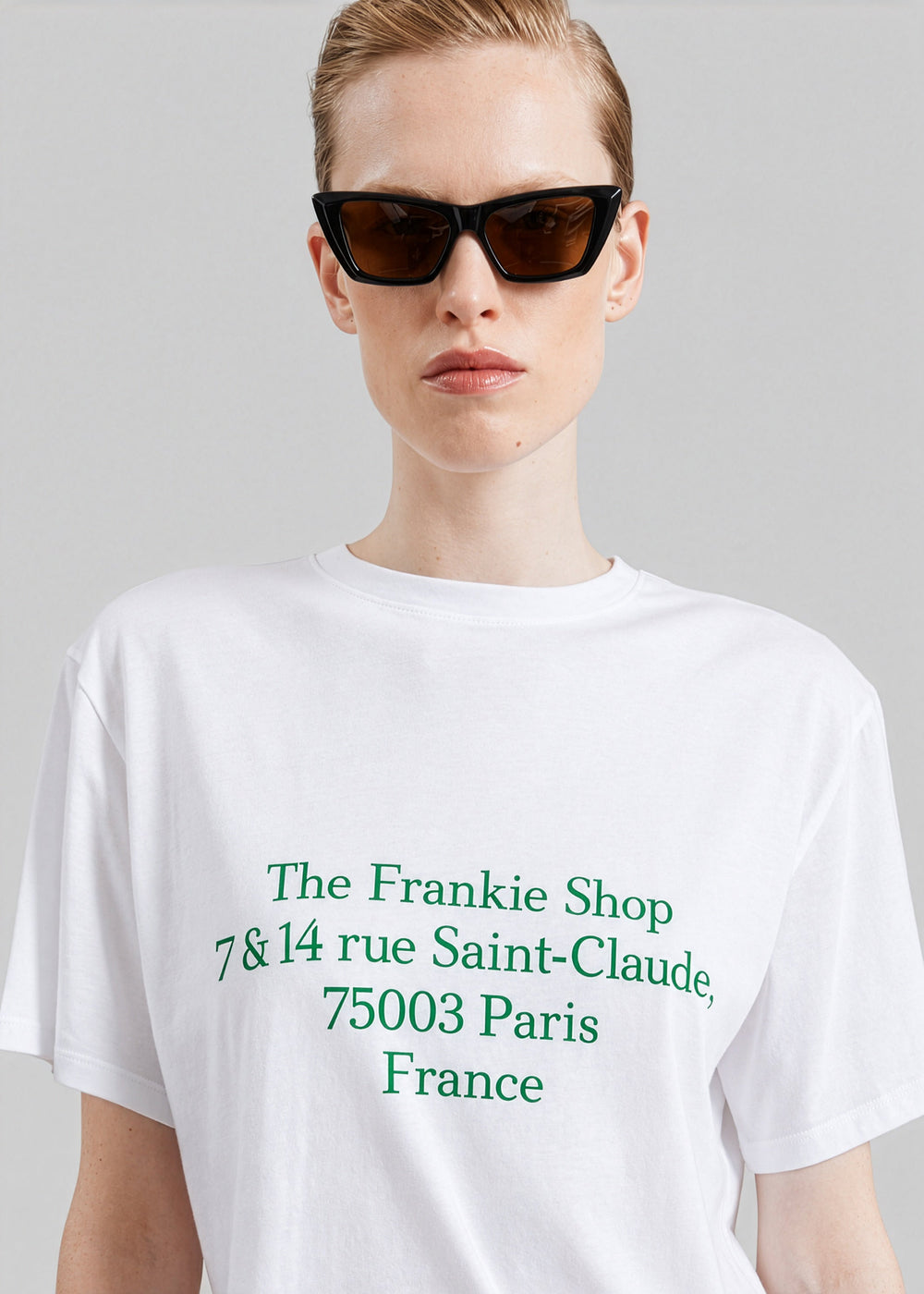 TFS Saint-Claude T-Shirt - White/Green - 1