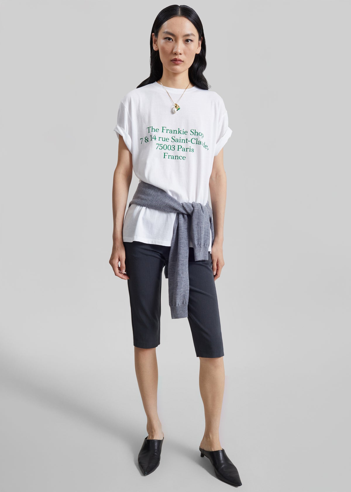 TFS Saint-Claude T-Shirt - White/Green - 2