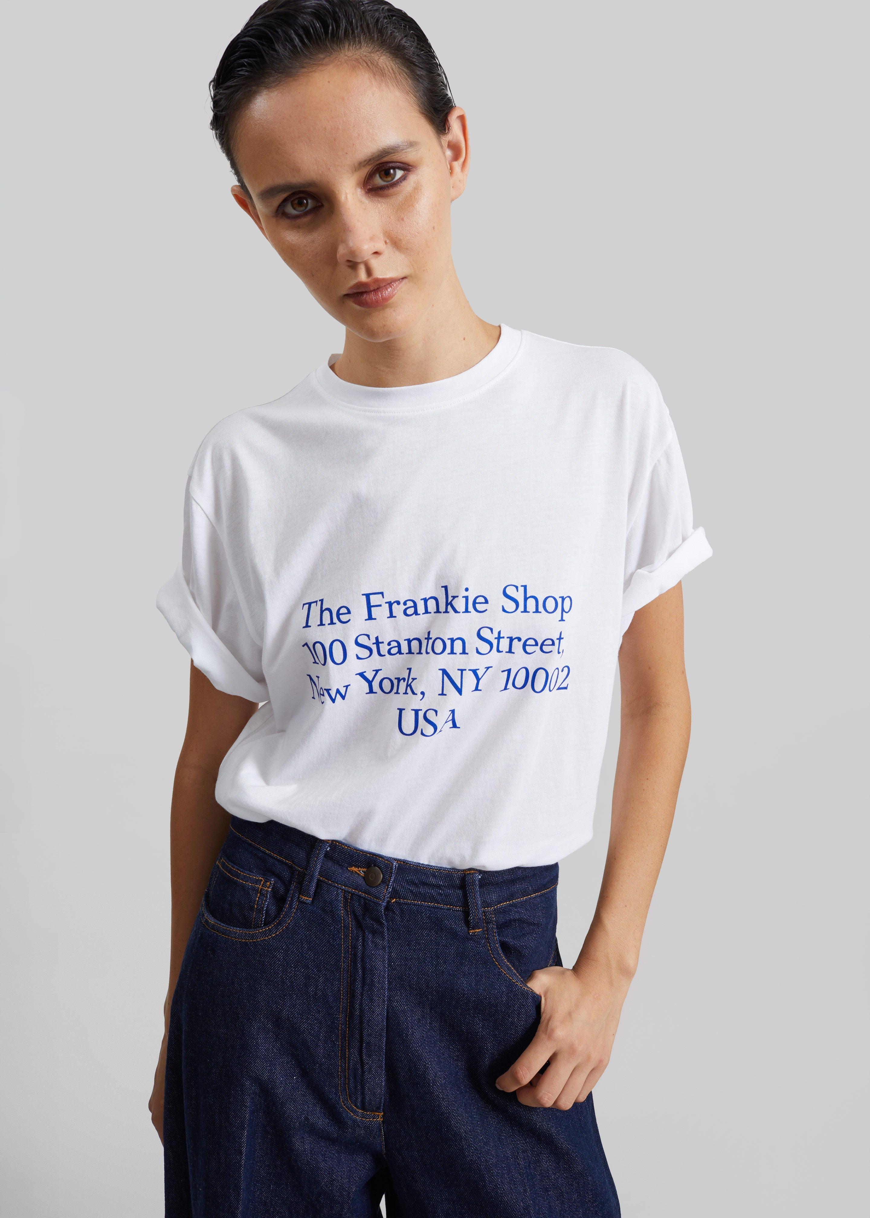 TFS Stanton T-Shirt - White/Blue - 1