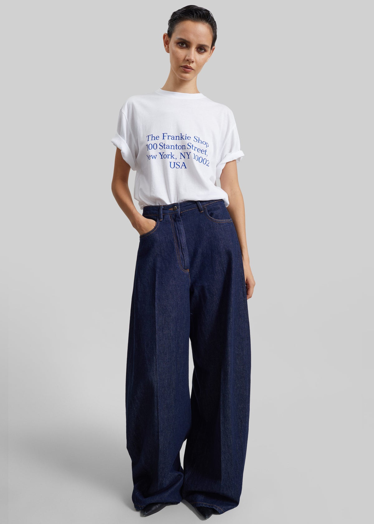 TFS Stanton T-Shirt - White/Blue - 2