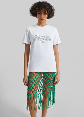 T-shirt TFS Stanton - Blanc/Vert