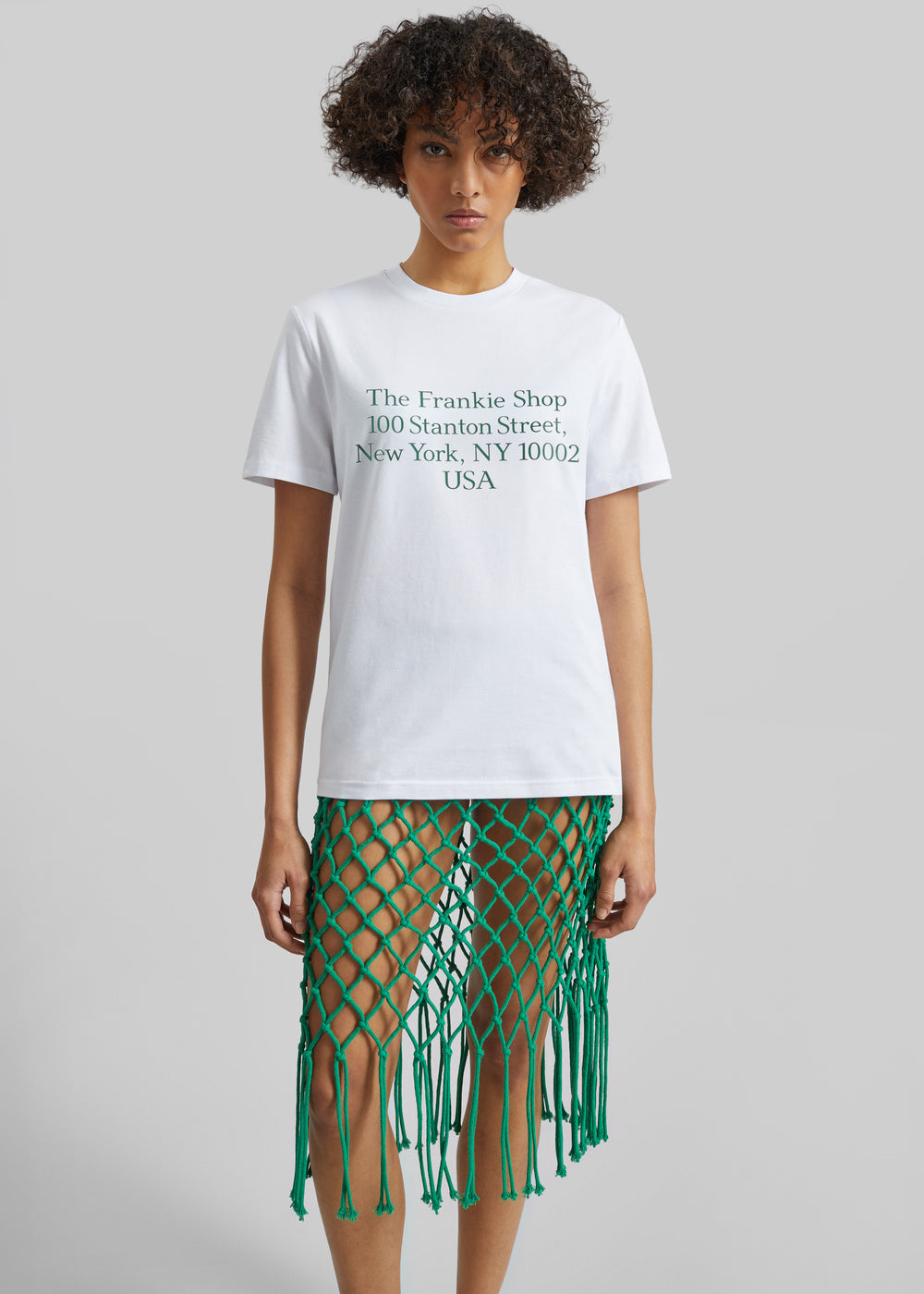 T-shirt TFS Stanton - Blanc/Vert