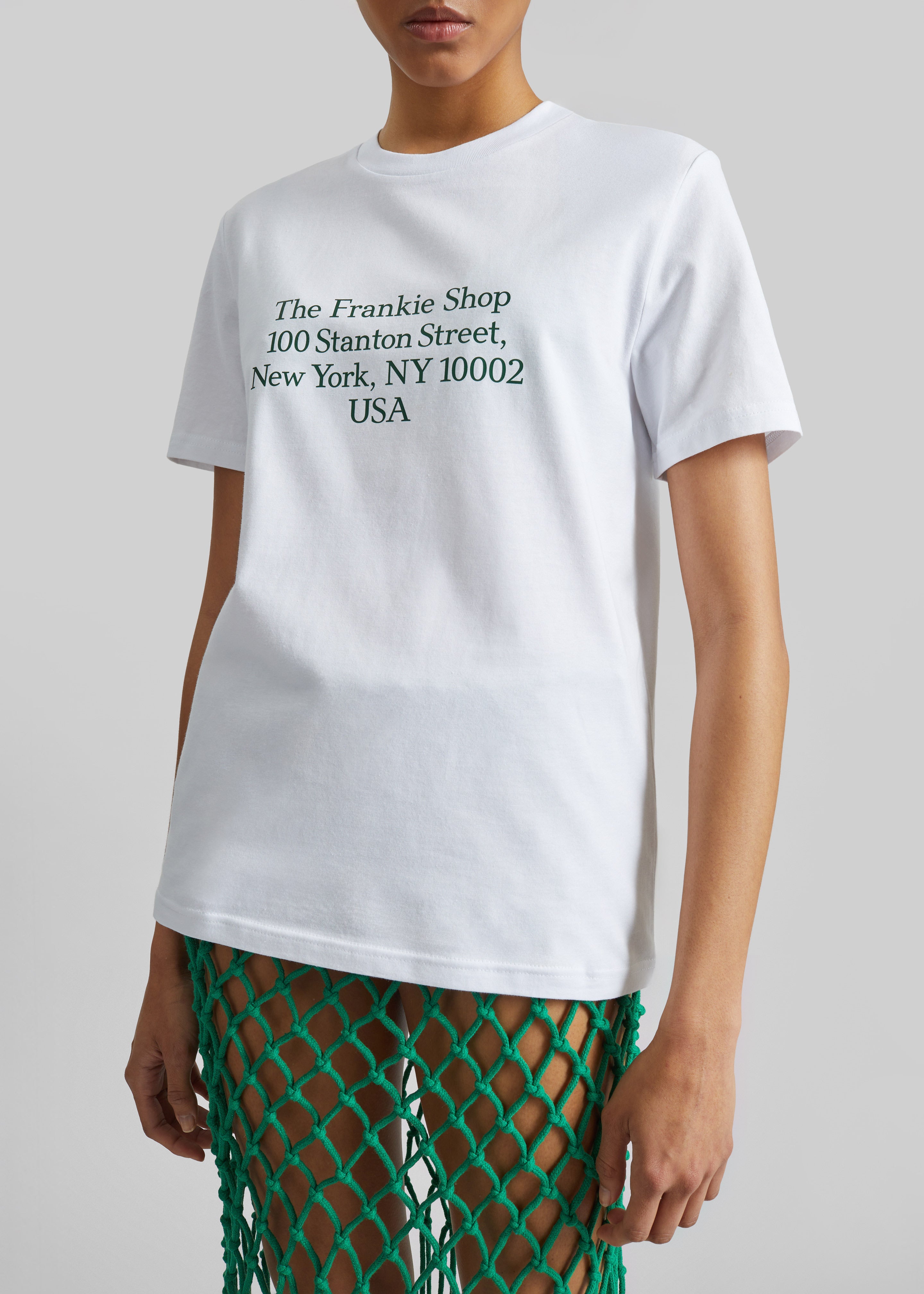 Tfs Stanton T-Shirt - White/Green - 4
