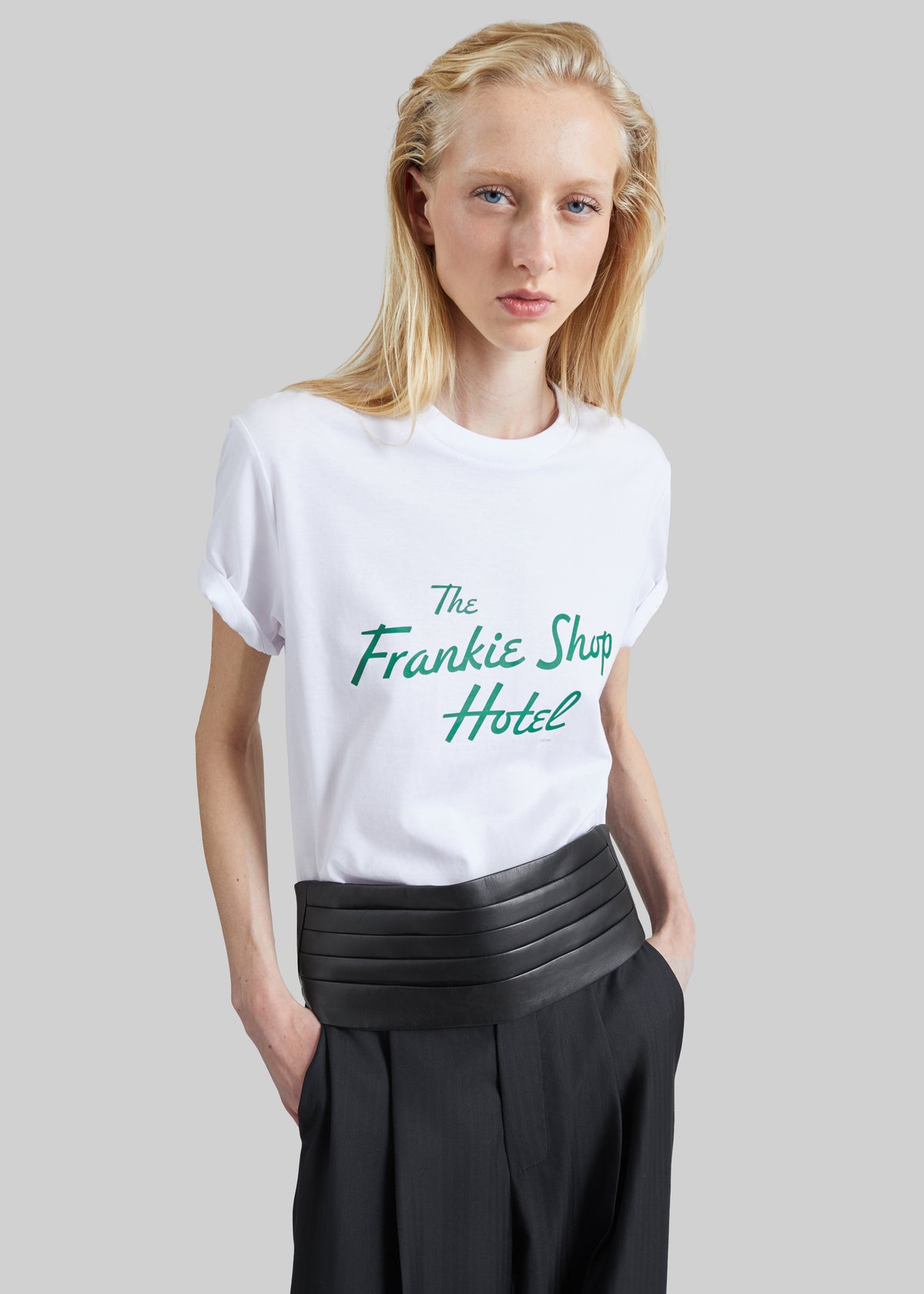 Shop the look image for TFS Hotel T-Shirt - White/Green