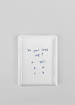 TFS x Thomas Lélu Love Me Tray - White/Blue