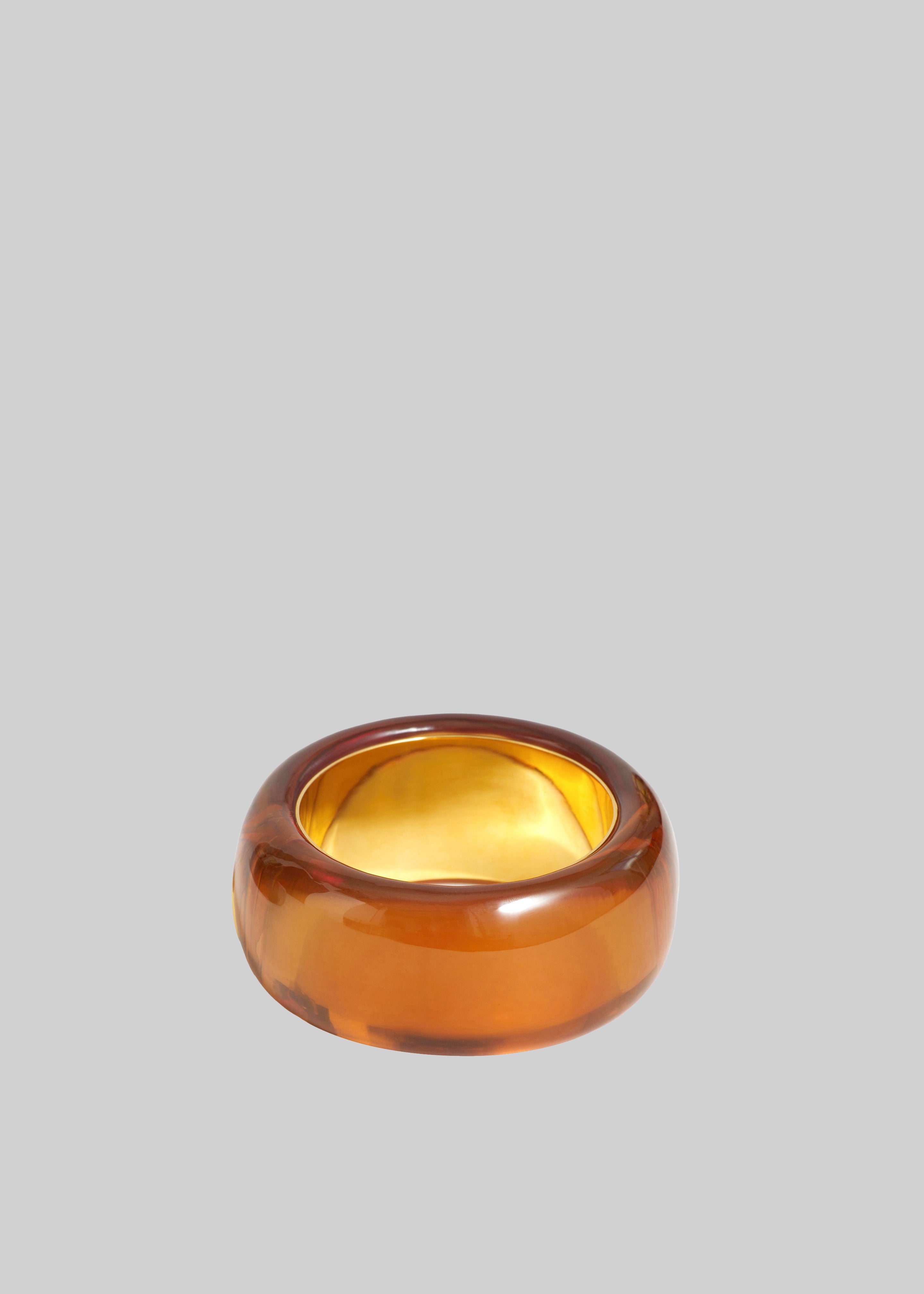 TFS Transparent Bangle - Amber - 1