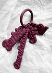 TFS x Barbie™ Keychain Charms - Burgundy