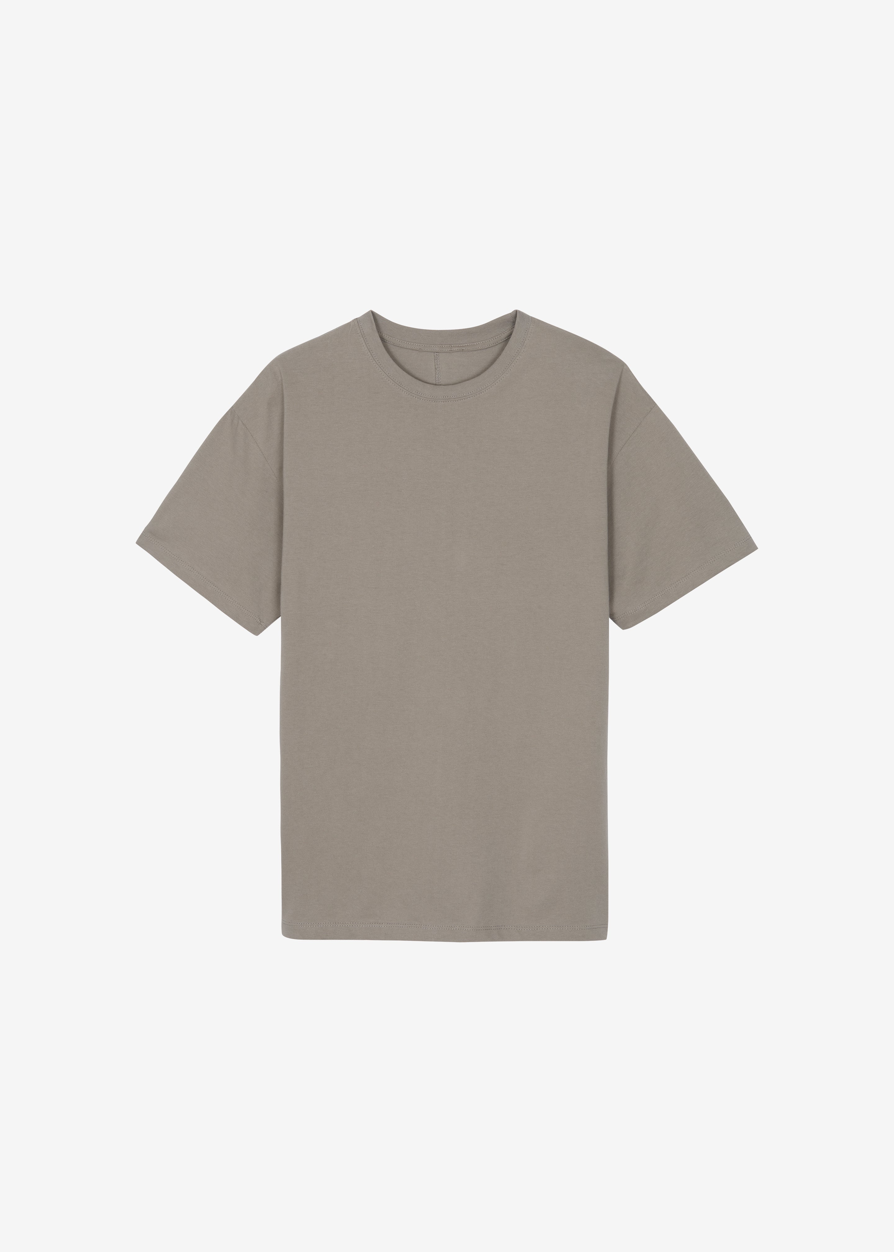 Thane Classic Cotton Tee - Taupe - 7