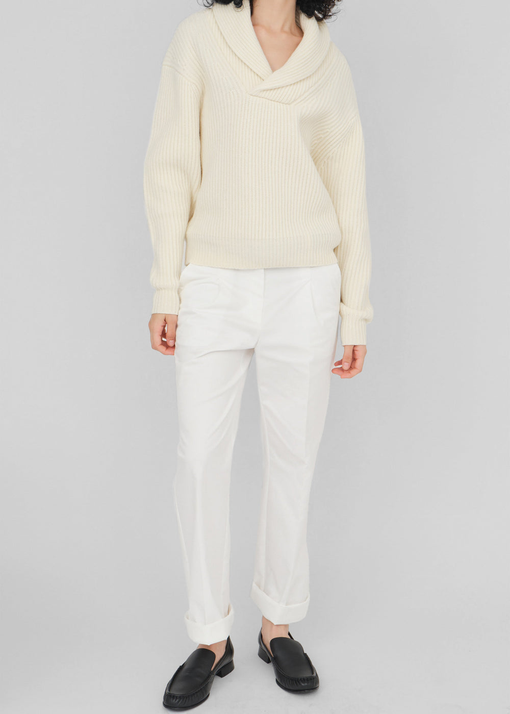 The Garment Avelino Straight Pants - Cream