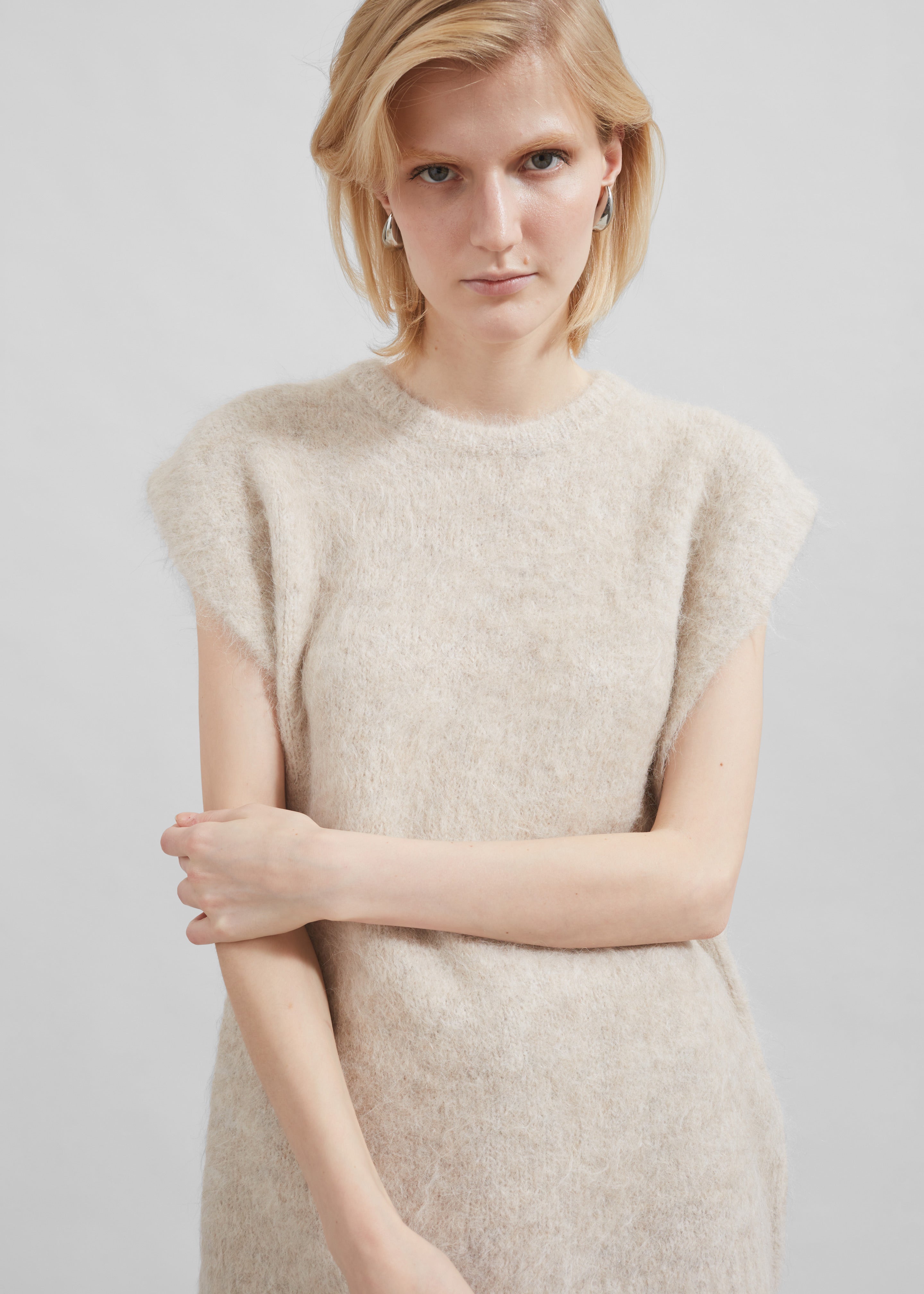 The Garment Bern Knit Top - Oyster - 5