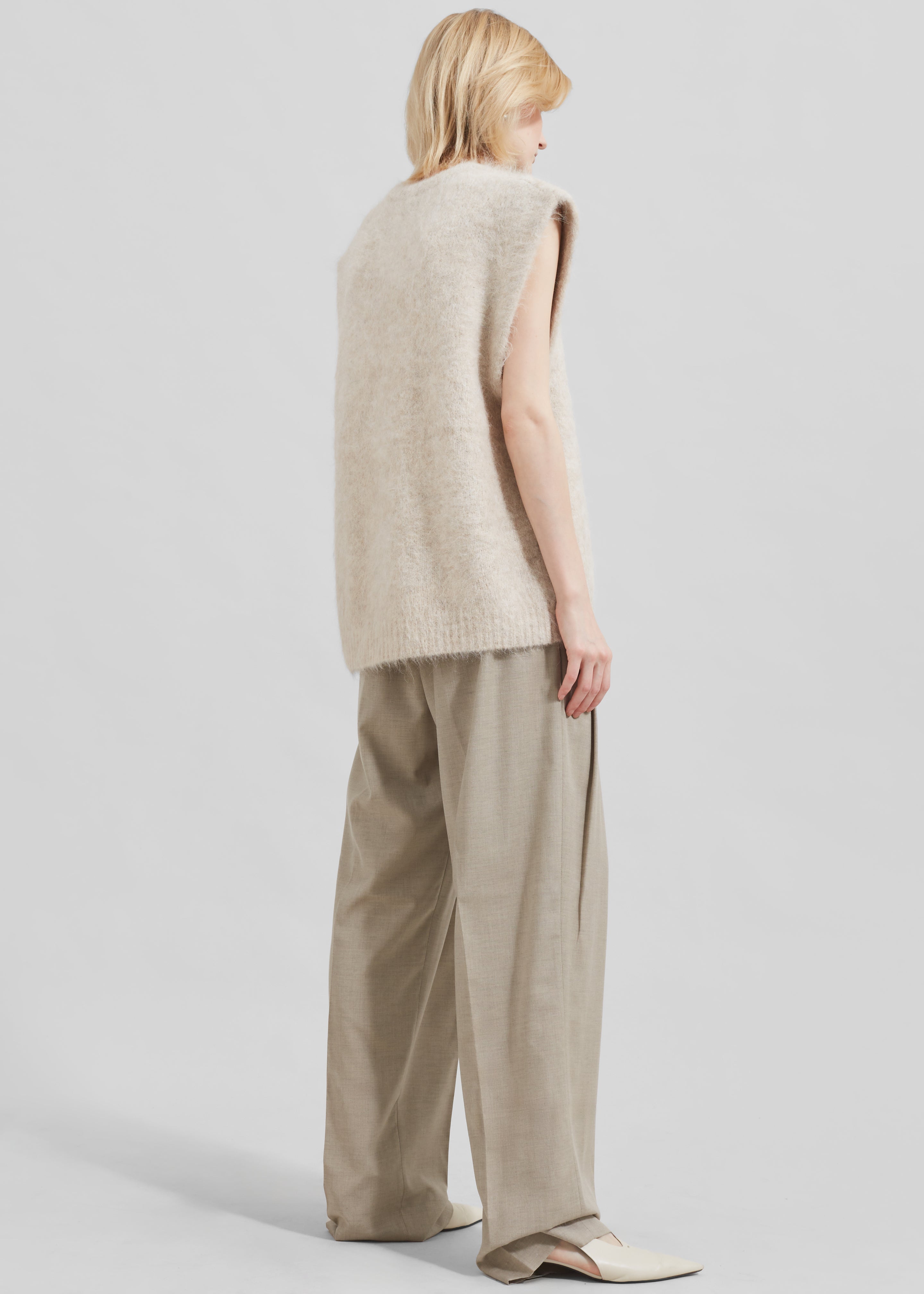 The Garment Bern Knit Top - Oyster - 6