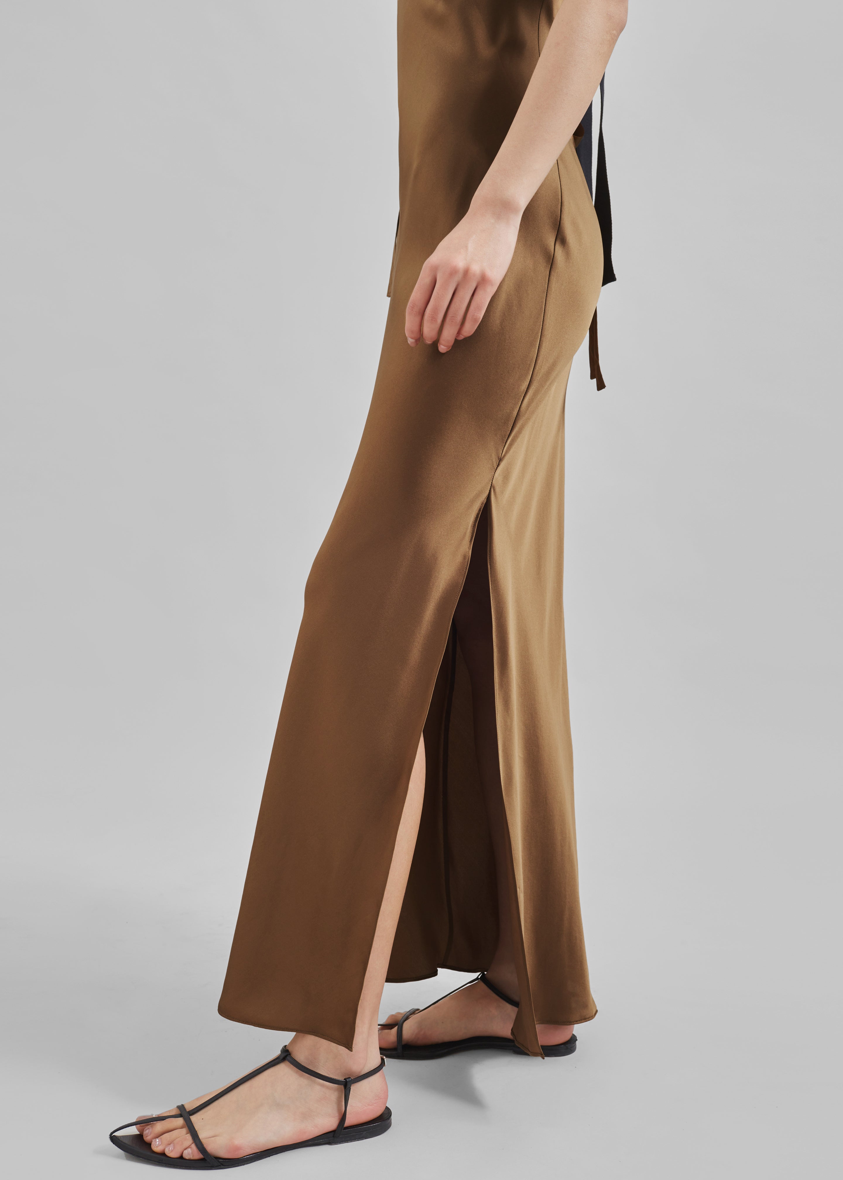 The Garment Catania String Maxi Dress - Olive - 4