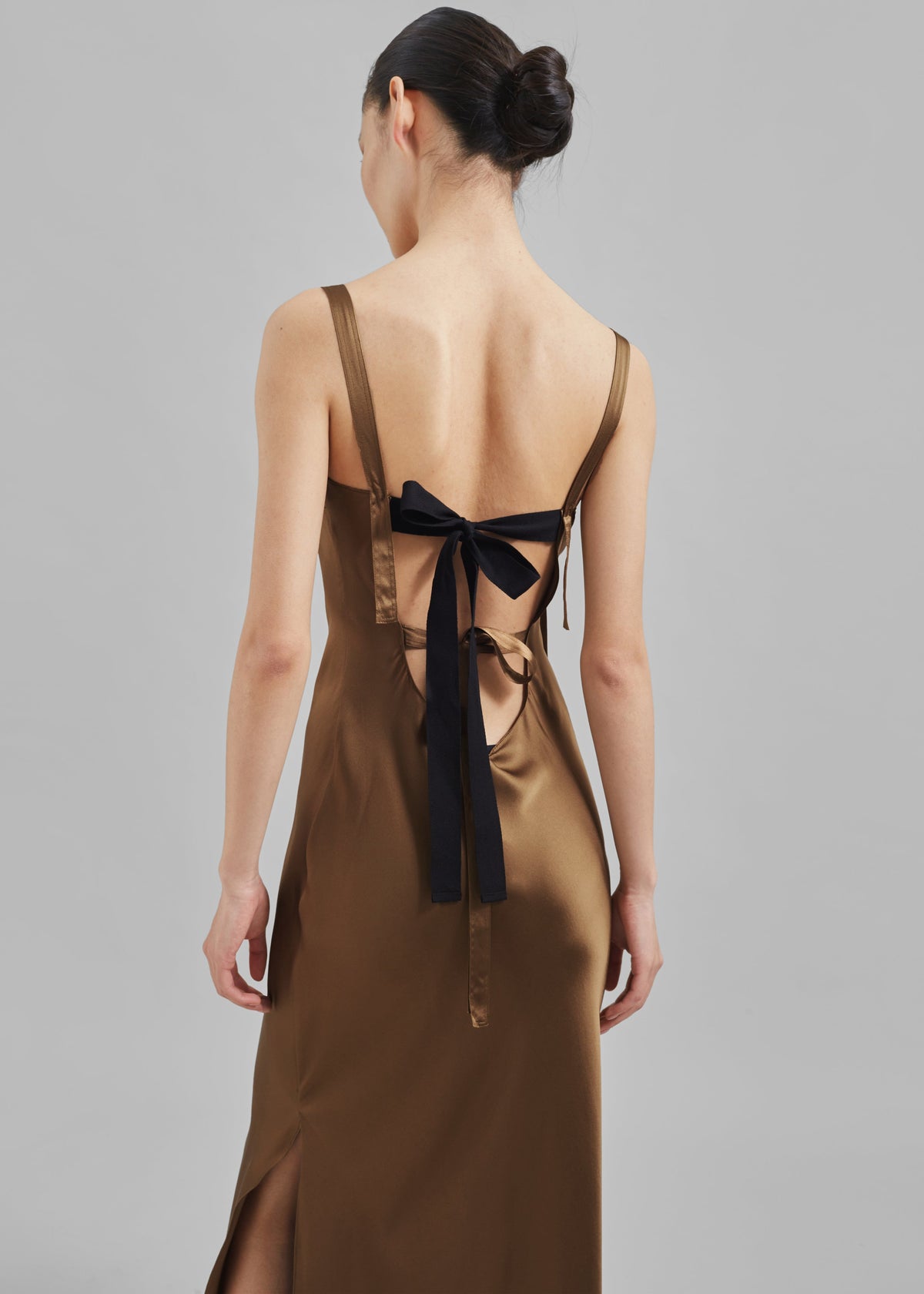 The Garment Catania String Maxi Dress - Olive - 1