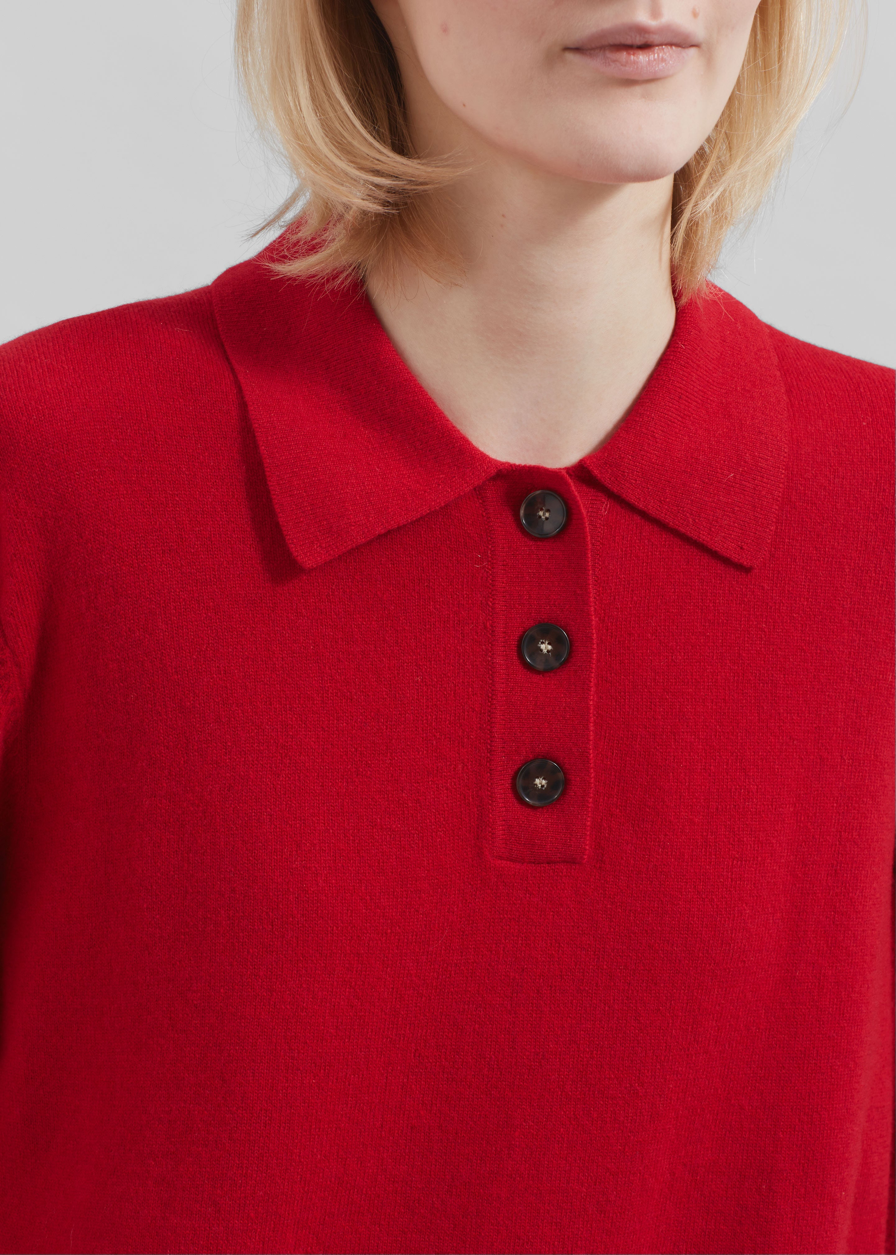 The Garment Como Polo - Red - 5