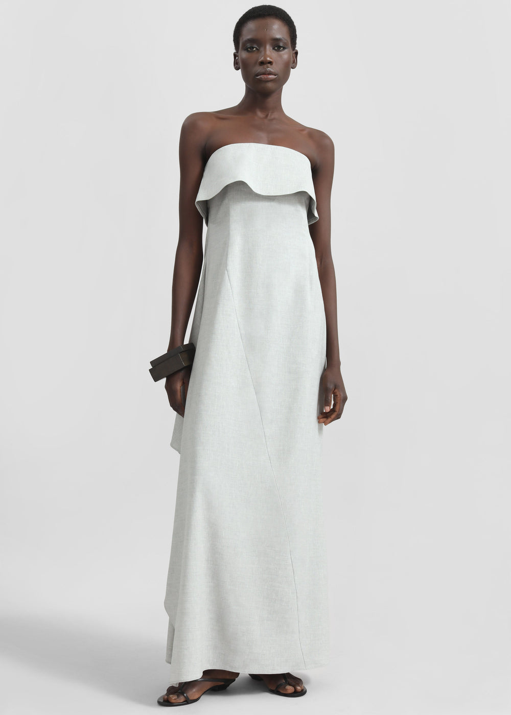 The Garment Gabriel Gown - Light Grey