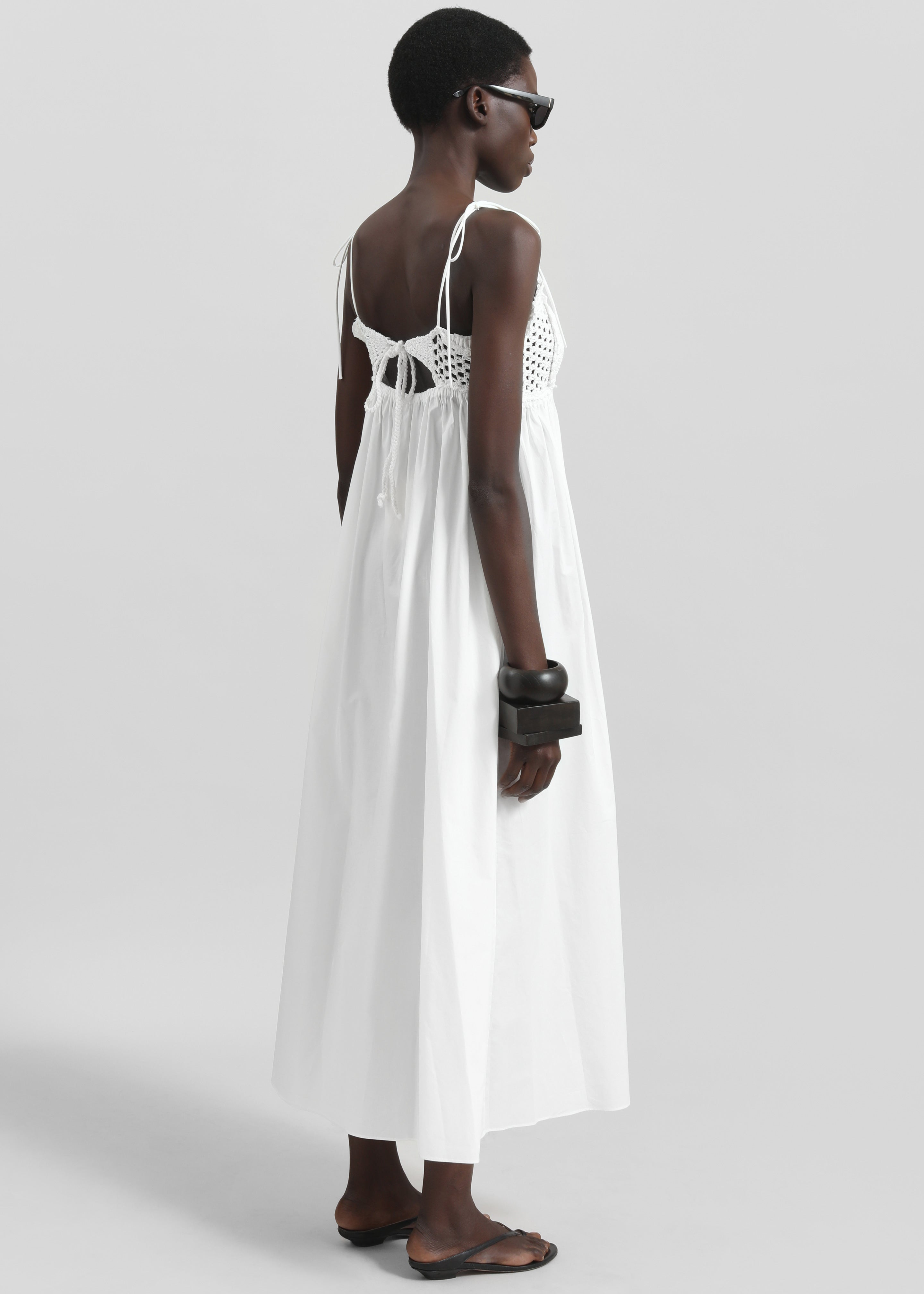 The Garment Kirsten Crochet Dress - White - 8