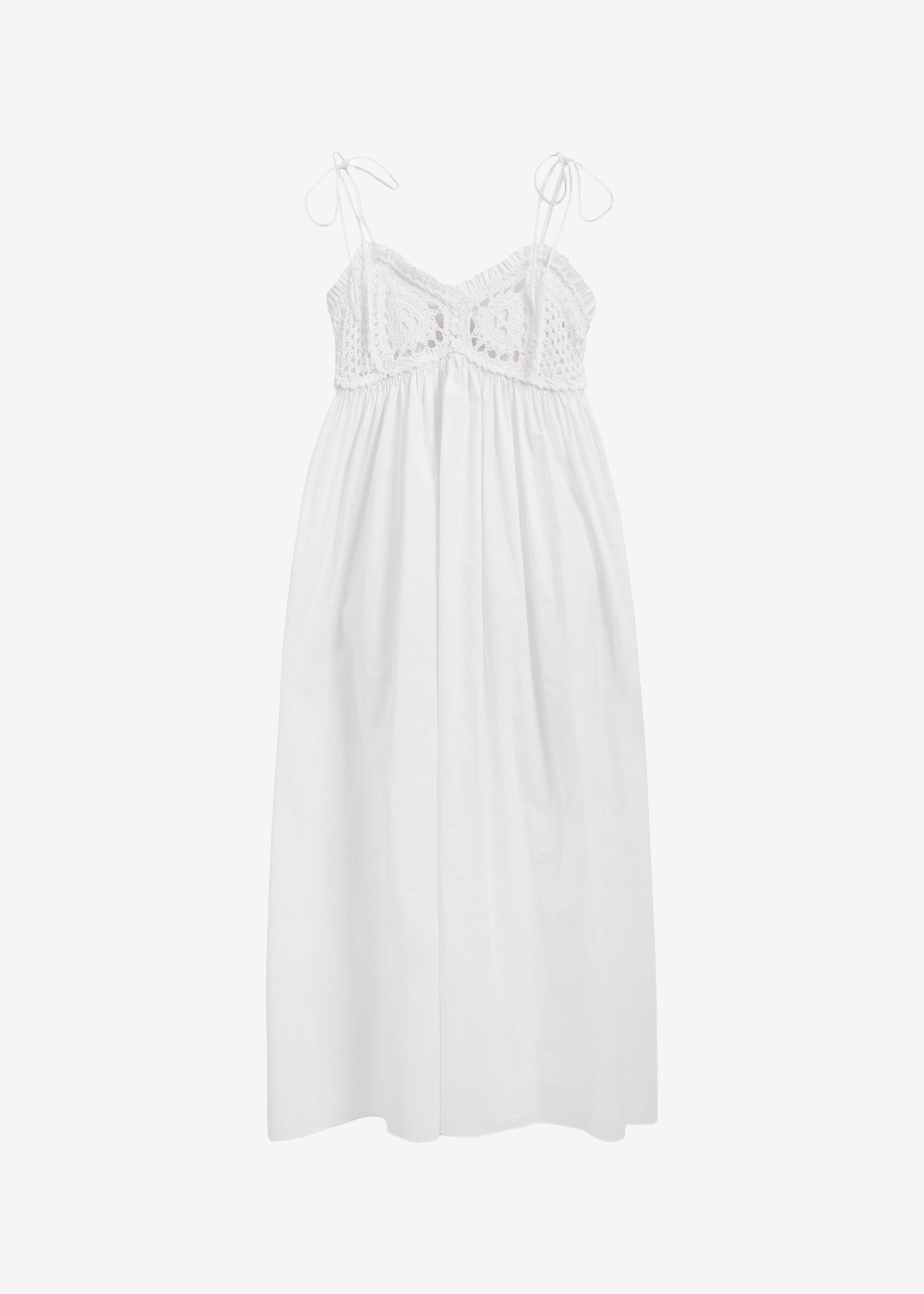 The Garment Kirsten Crochet Dress - White - 9
