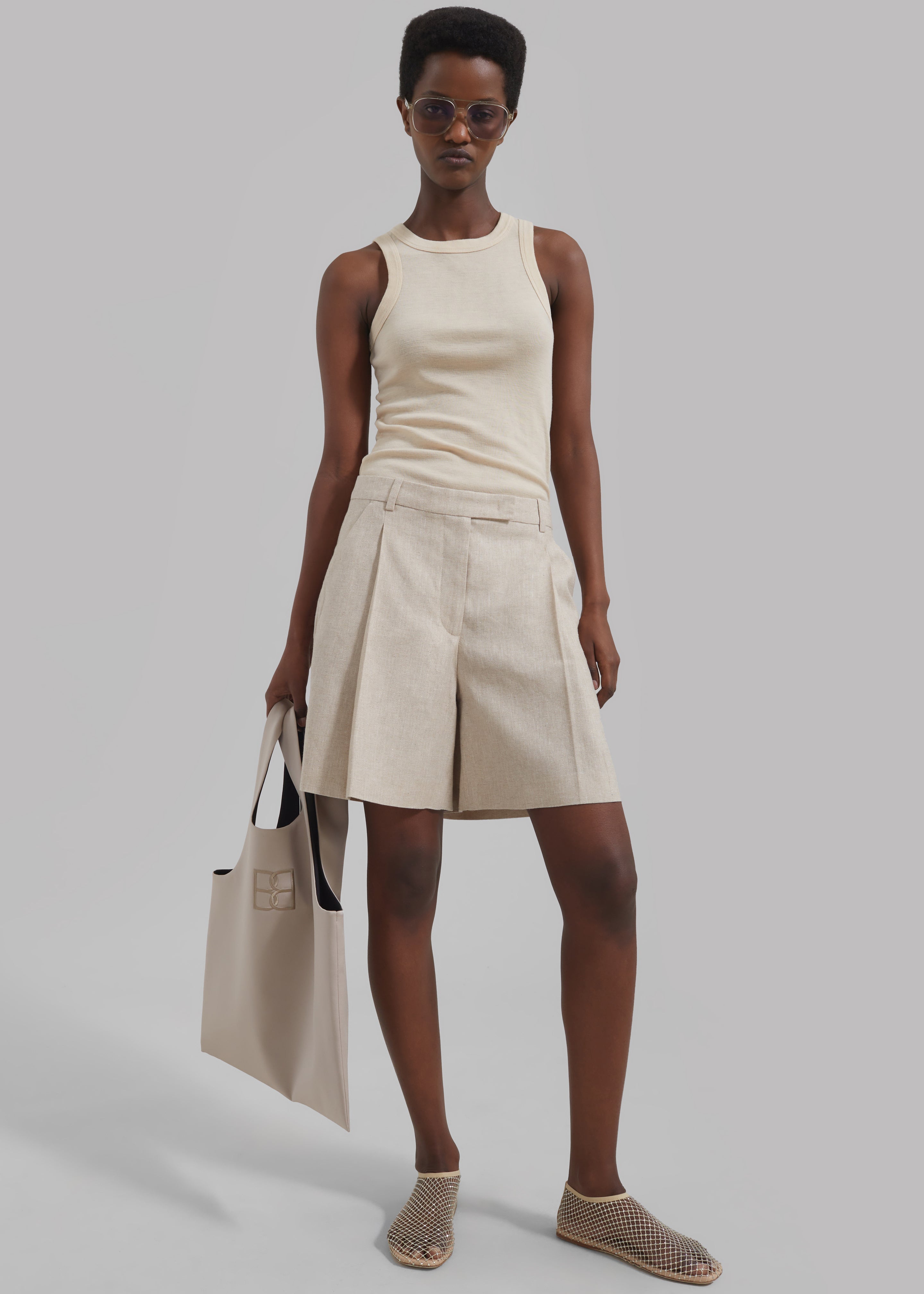 The Garment Lino Shorts - Linen - 4