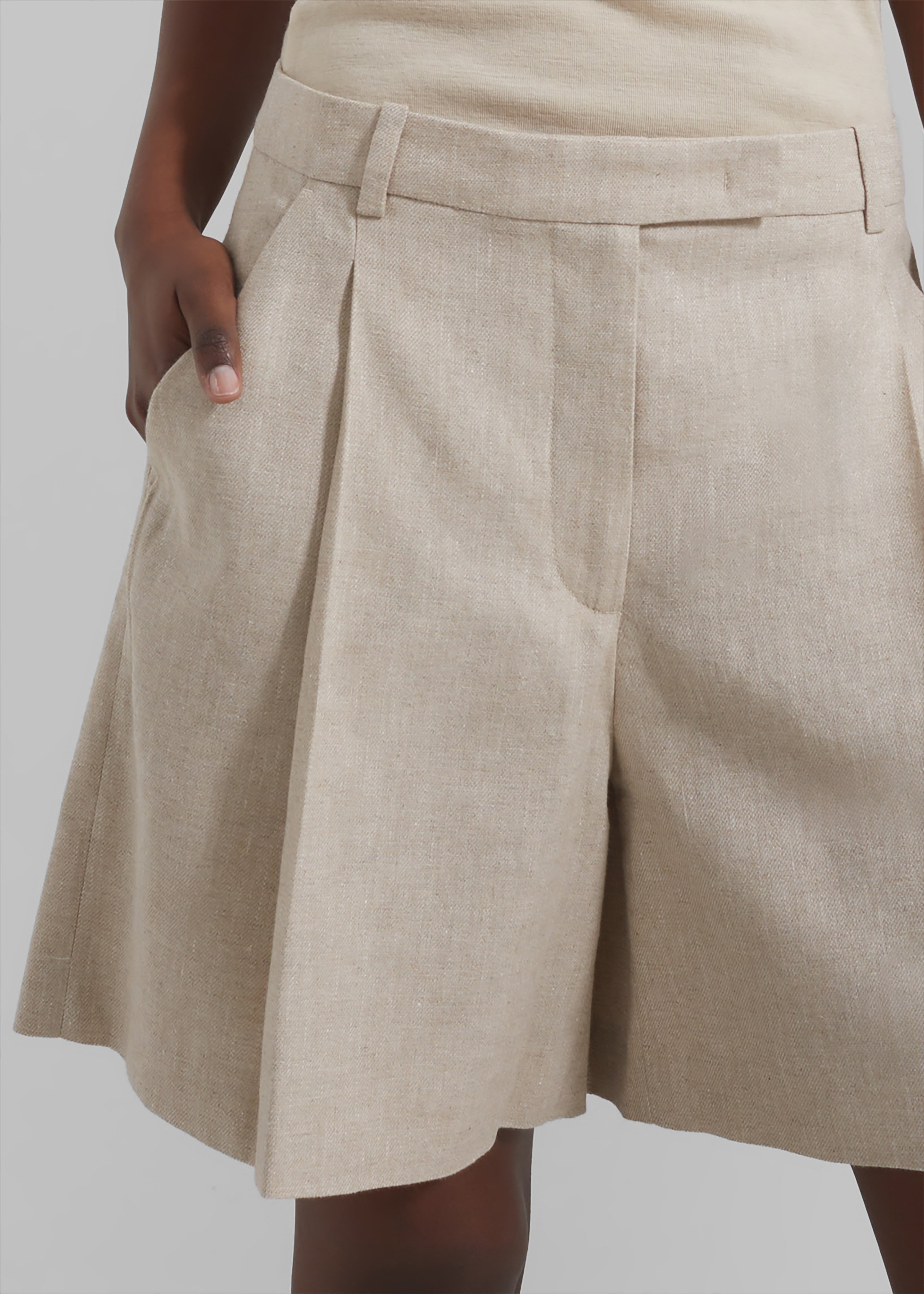 The Garment Lino Shorts - Linen - 3