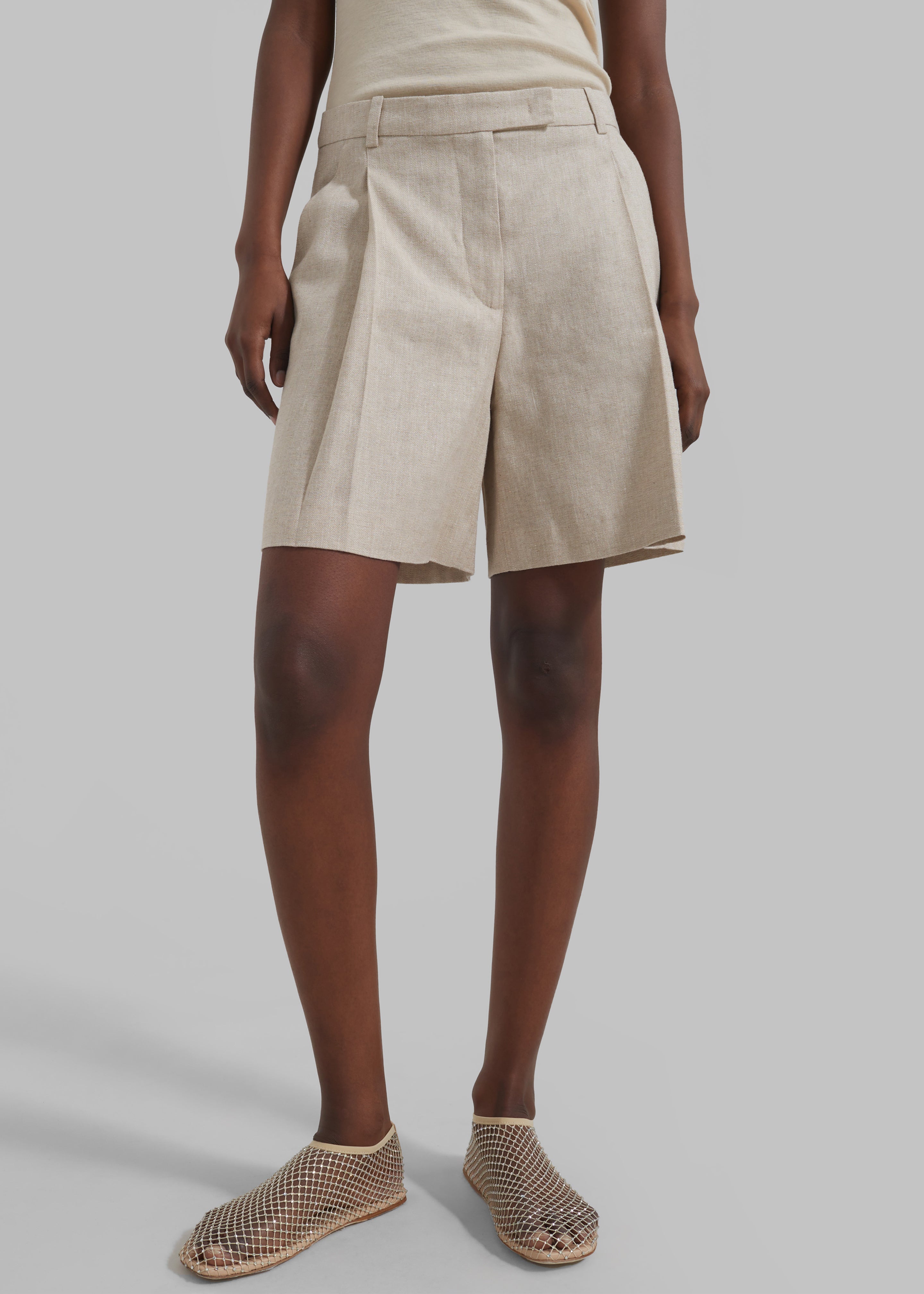 The Garment Lino Shorts - Linen - 1