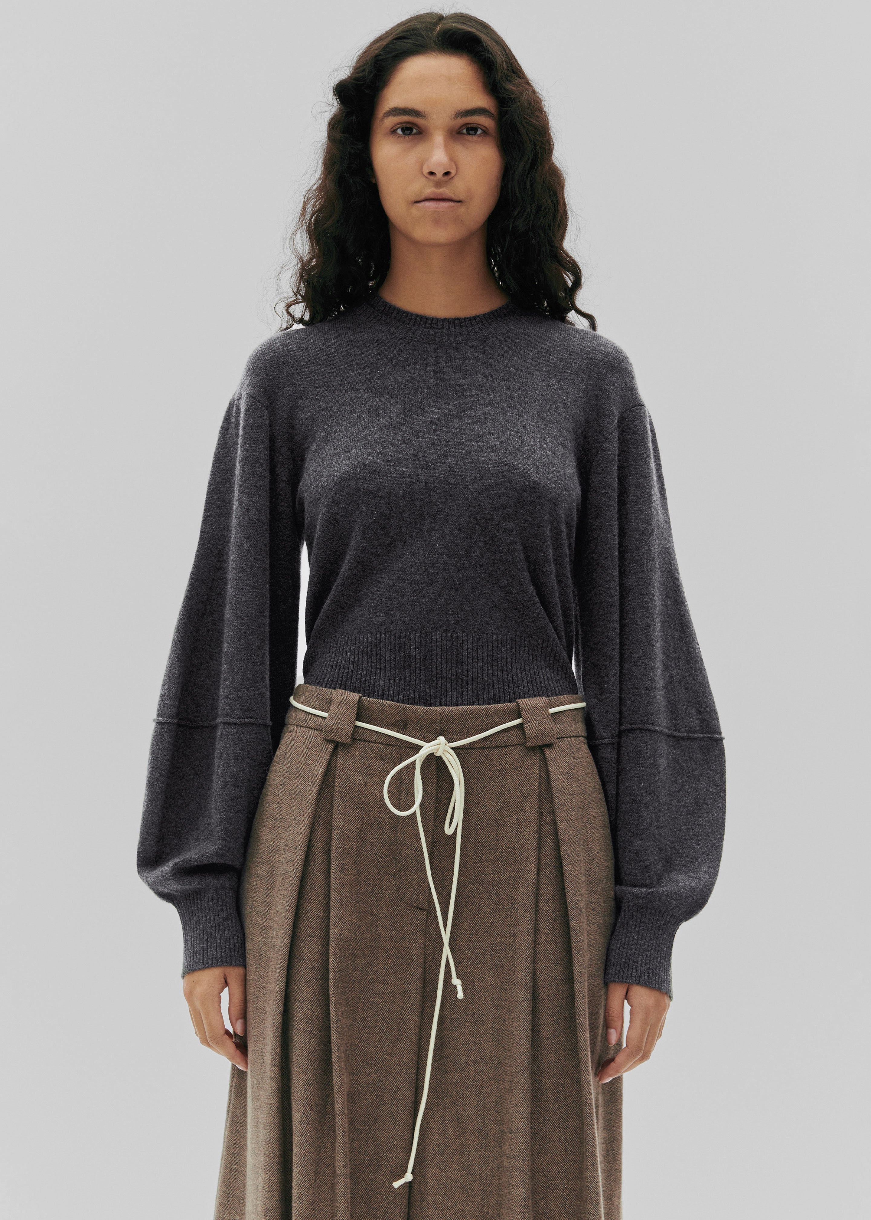 The Garment Piemonte Sweater - Grey Melange - 7